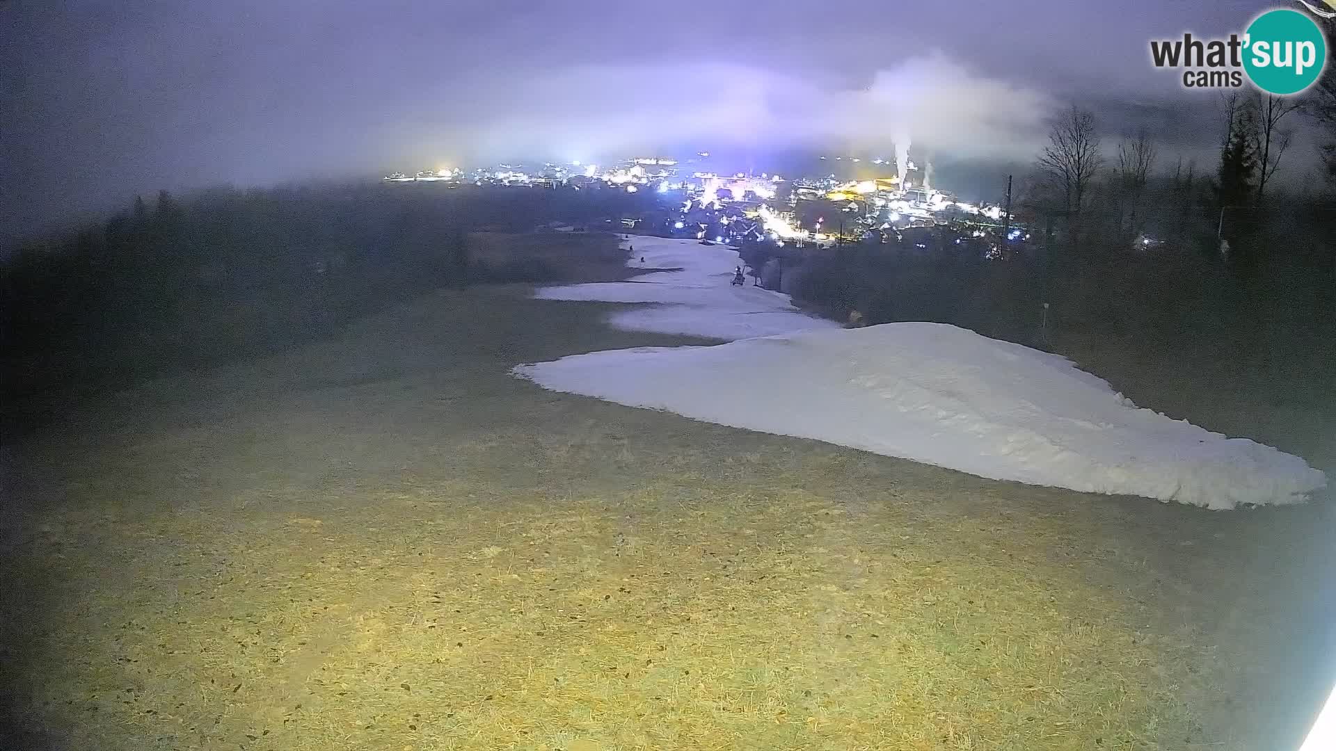 Cámara en vivo Bohinjska Bistrica – Vista en directo desde la estación de esquí Kozji Hrbet