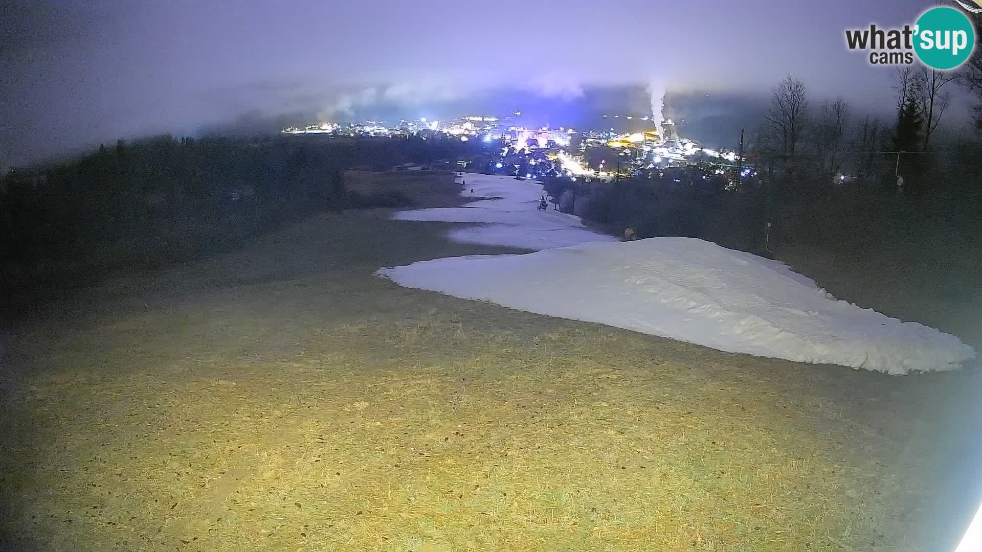 Webcam Bohinjska Bistrica – Vista live dalla stazione sciistica Kozji Hrbet