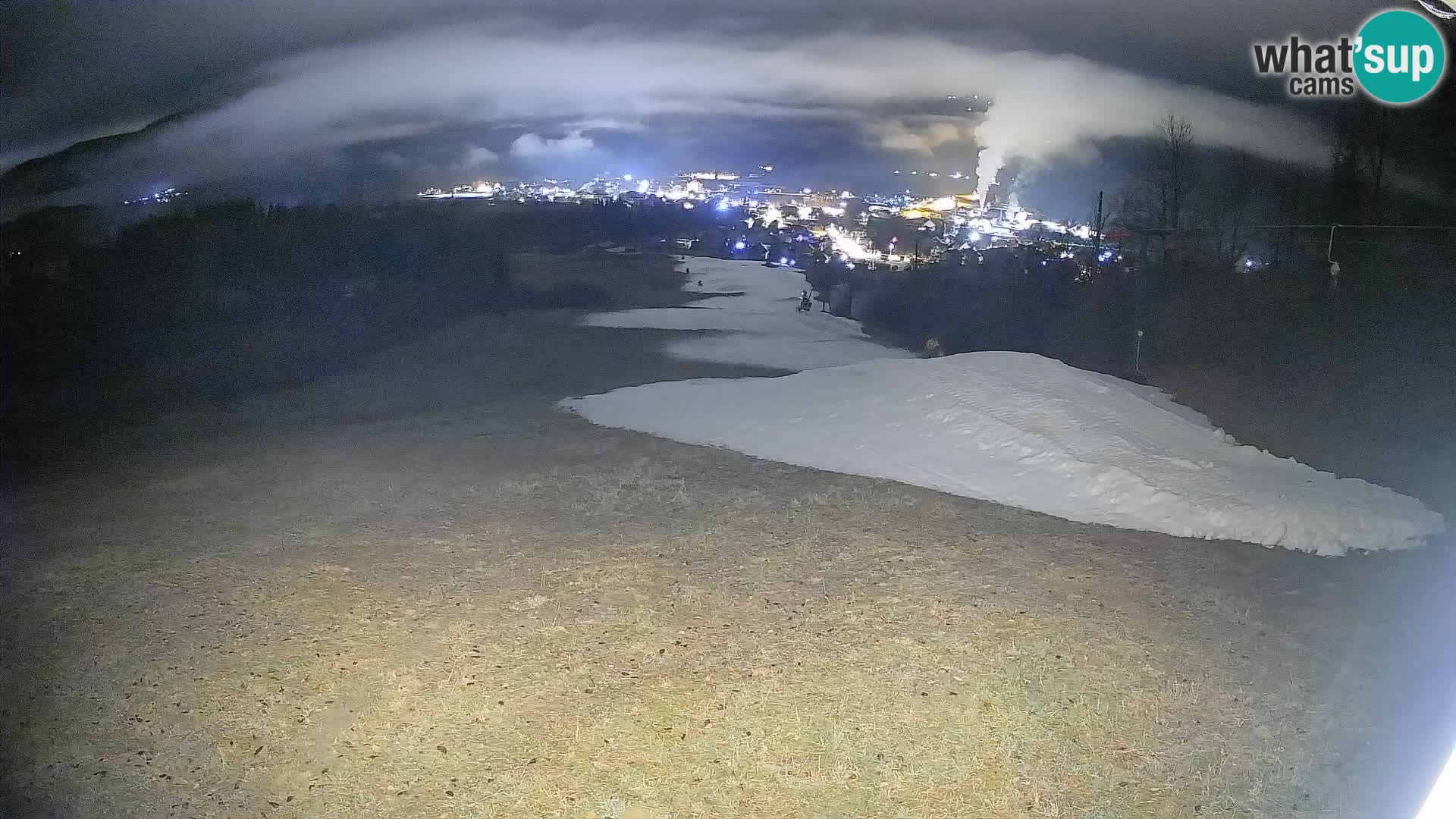 Kamera uživo Bohinjska Bistrica – Pogled u stvarnom vremenu sa skijališta Kozji Hrbet