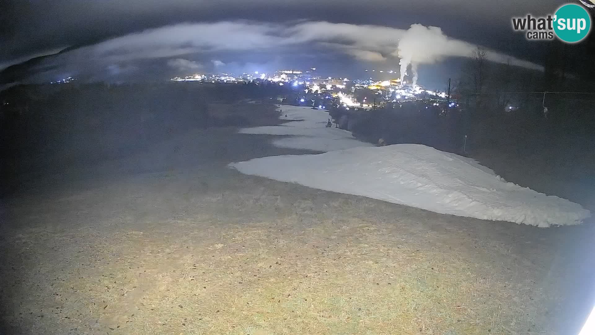 Kamera uživo Bohinjska Bistrica – Pogled u stvarnom vremenu sa skijališta Kozji Hrbet