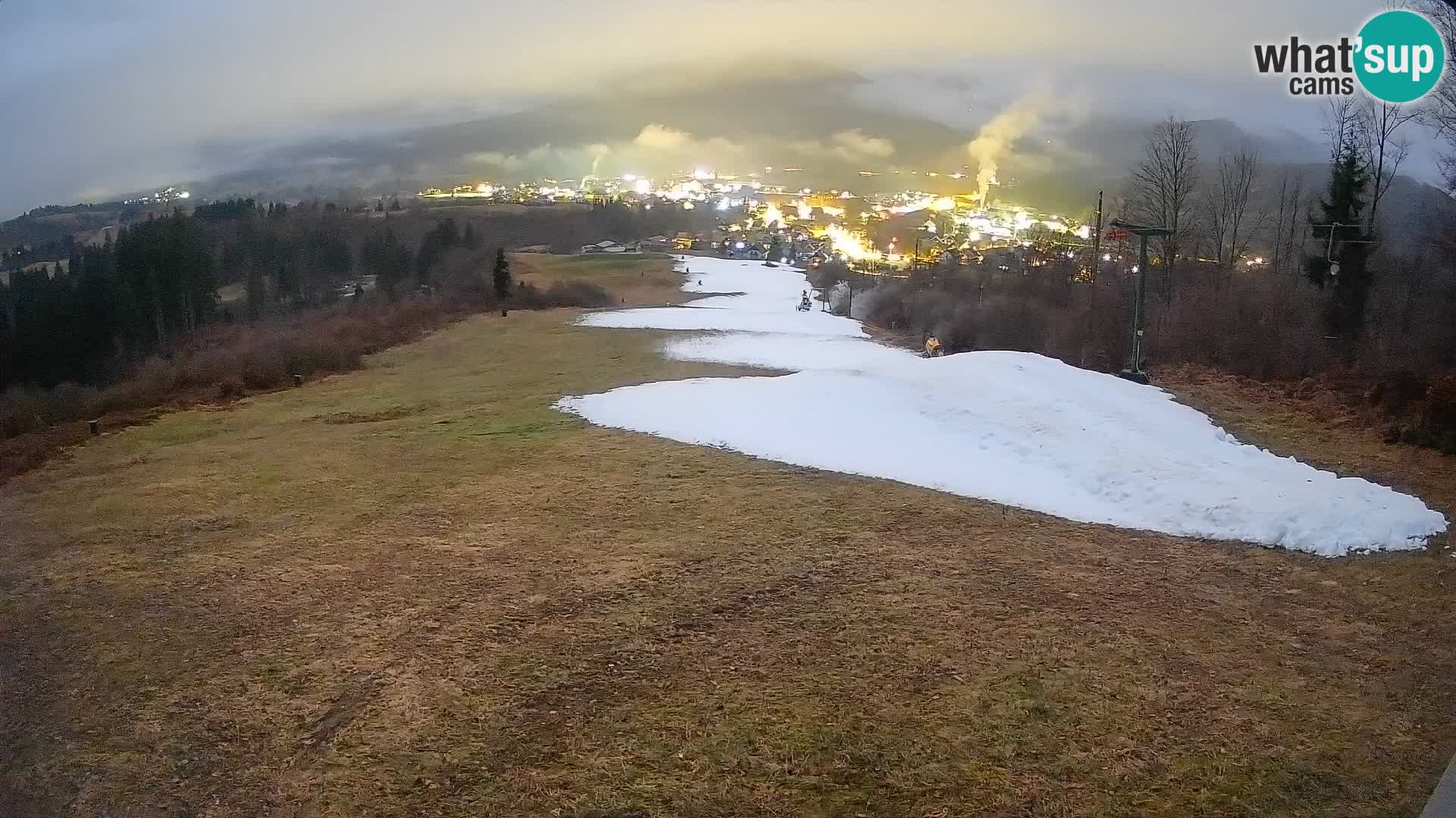 Webcam Bohinjska Bistrica – Live View from Kozji Hrbet Ski Station