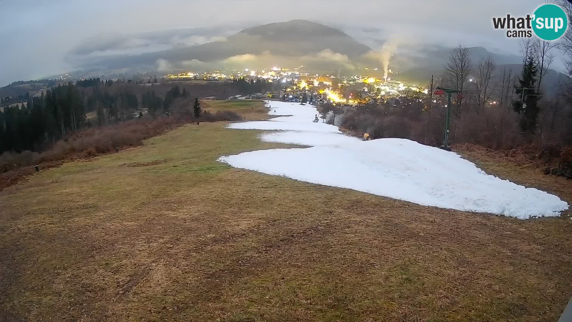 Webcam Bohinjska Bistrica – Vue en direct depuis la station de ski Kozji Hrbet