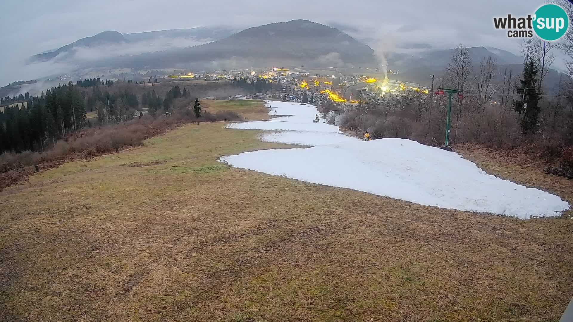 Livekamera Bohinjska Bistrica – Liveblick von der Skistation Kozji Hrbet
