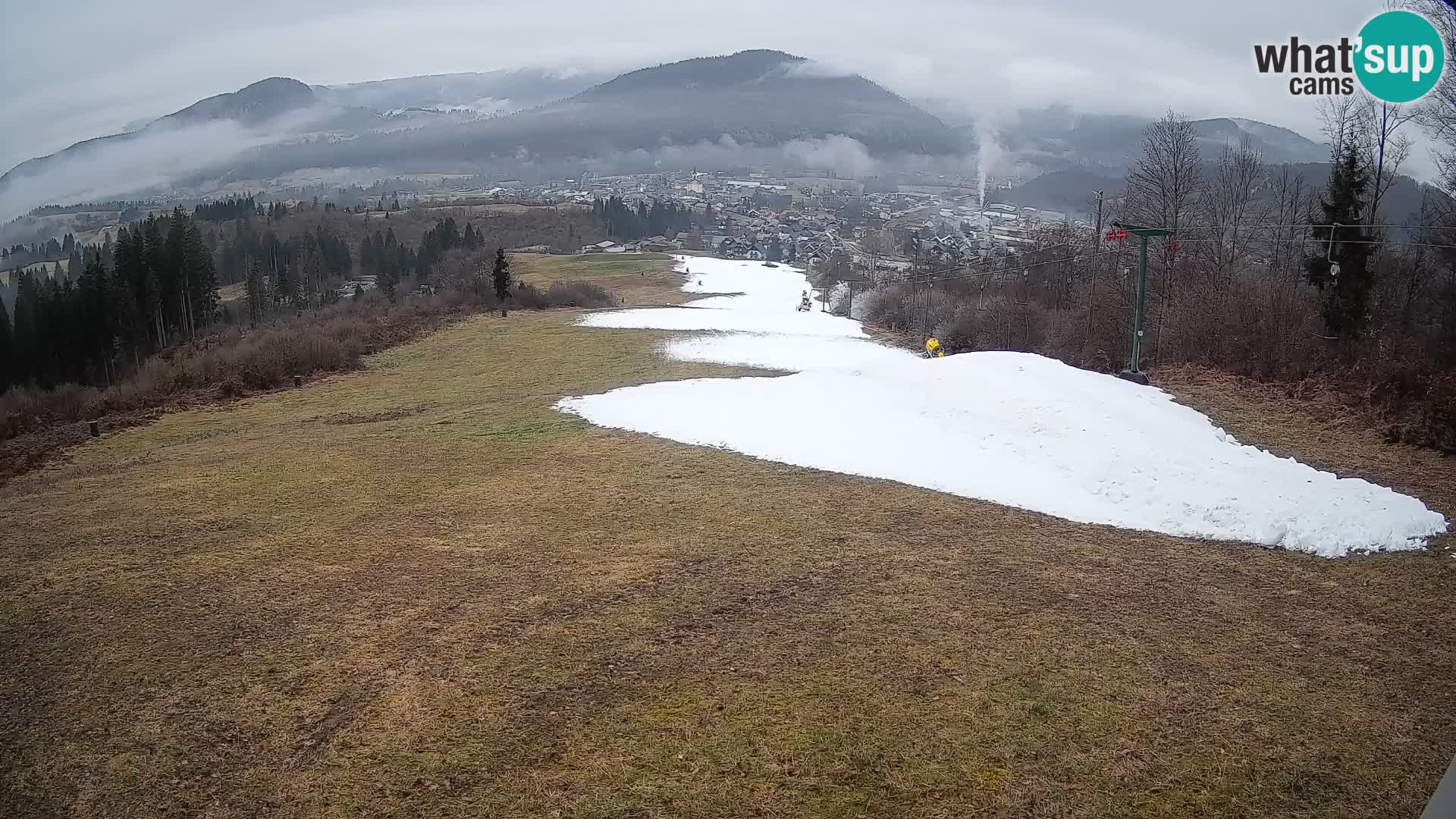 Webcam Bohinjska Bistrica – Vue en direct depuis la station de ski Kozji Hrbet