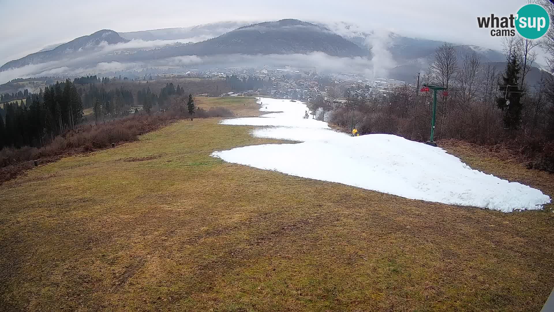 Webcam Bohinjska Bistrica – Live View from Kozji Hrbet Ski Station