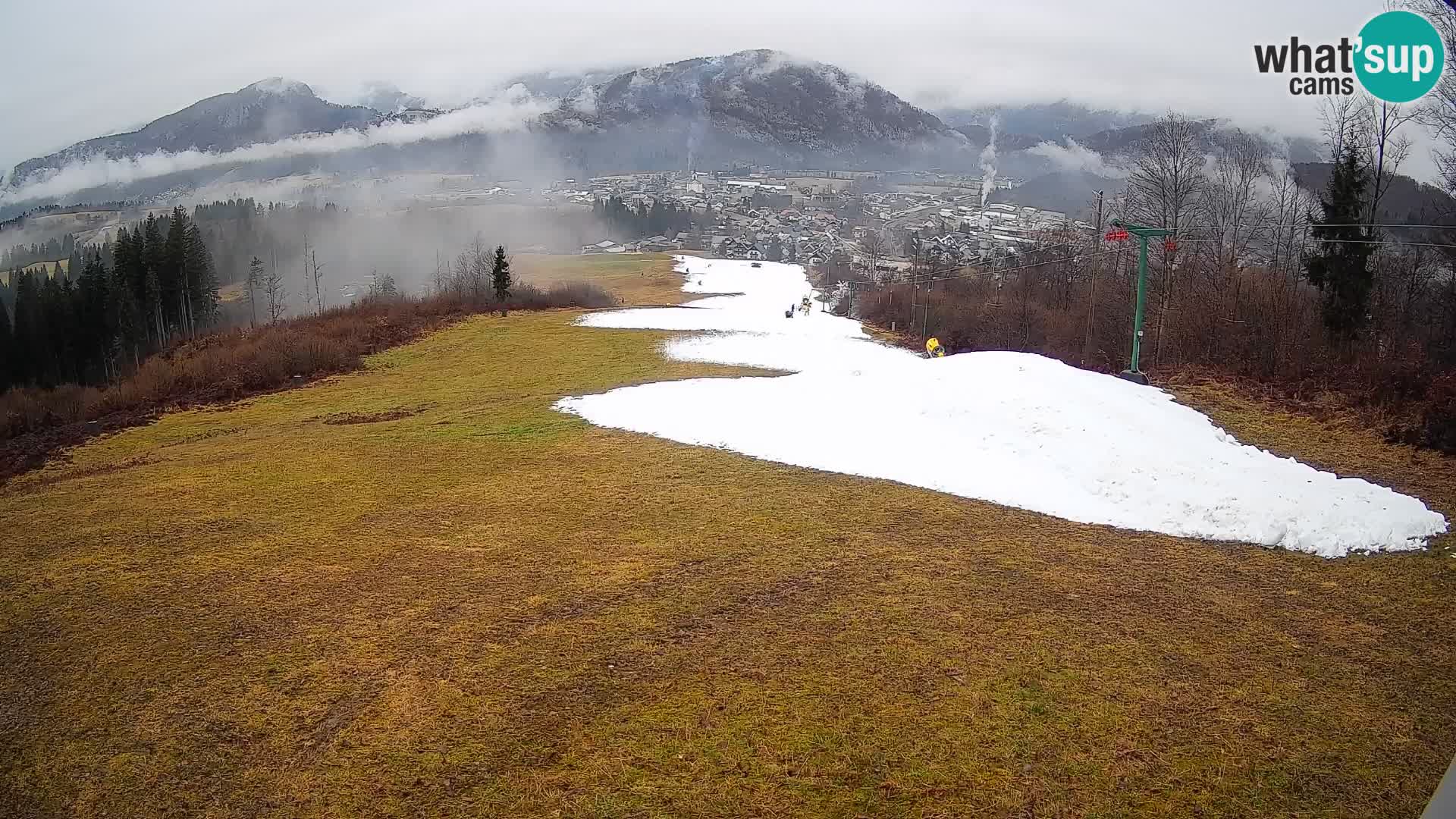 Cámara en vivo Bohinjska Bistrica – Vista en directo desde la estación de esquí Kozji Hrbet