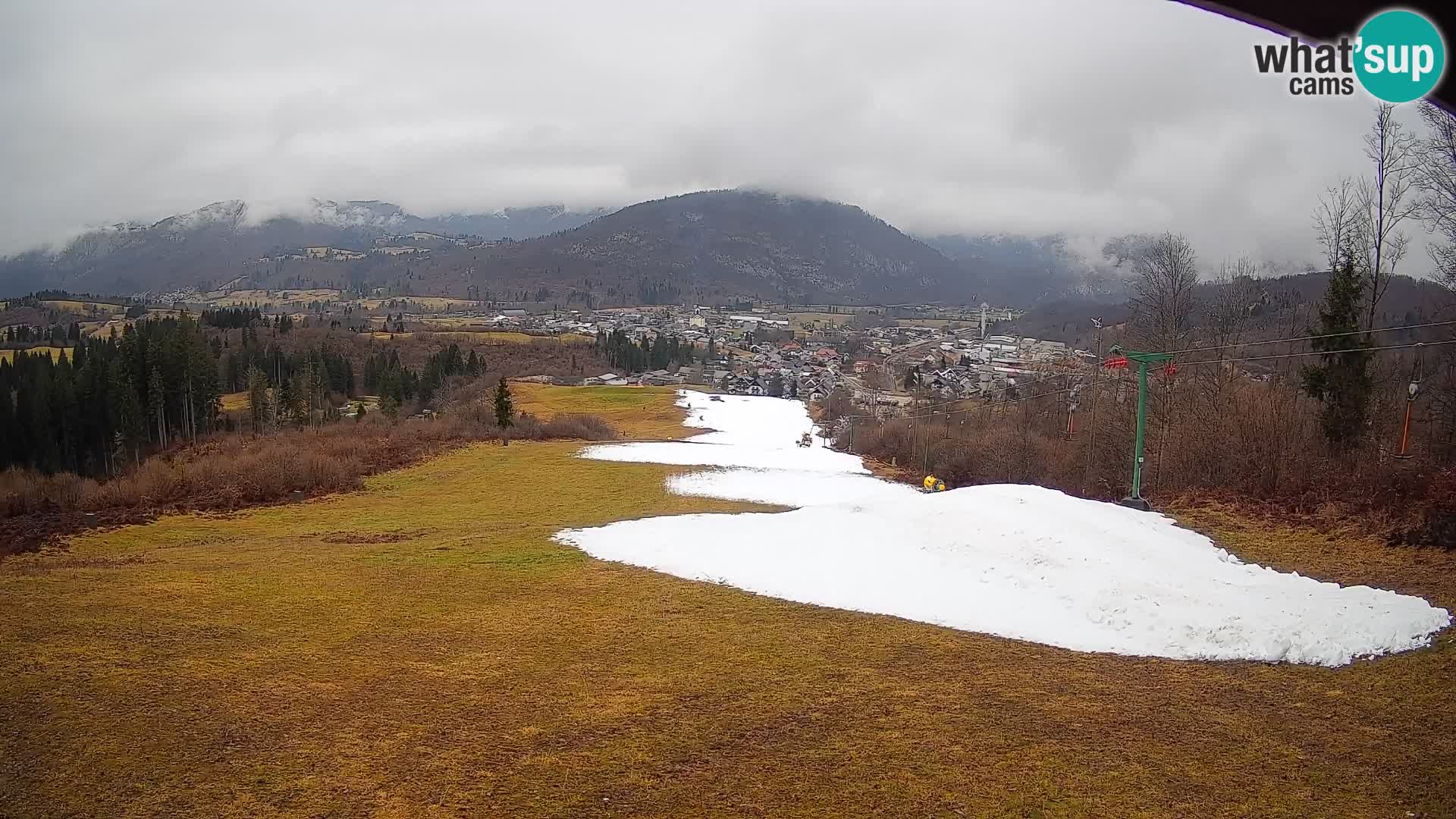 Webcam Bohinjska Bistrica – Live View from Kozji Hrbet Ski Station