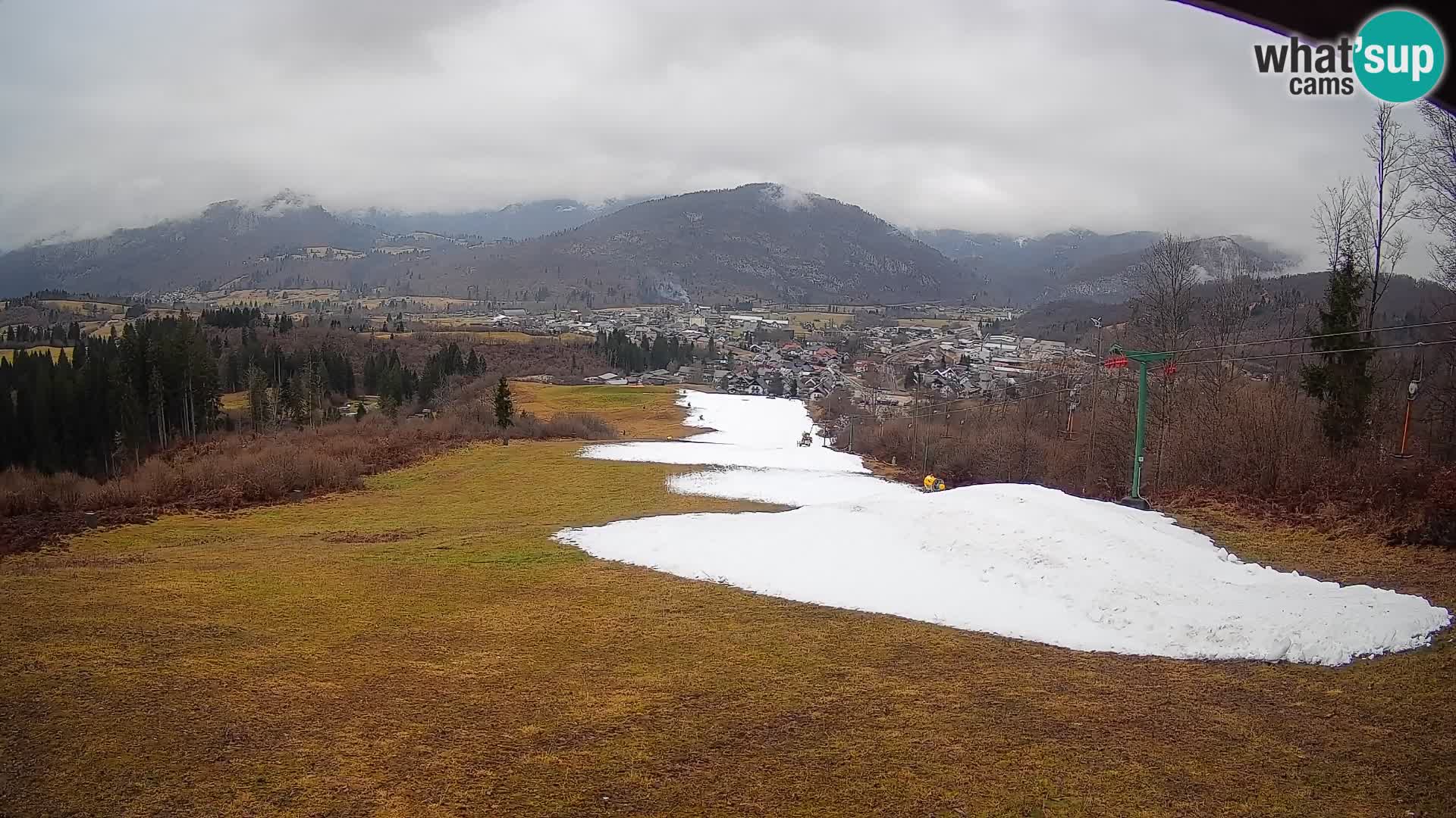 Livekamera Bohinjska Bistrica – Liveblick von der Skistation Kozji Hrbet