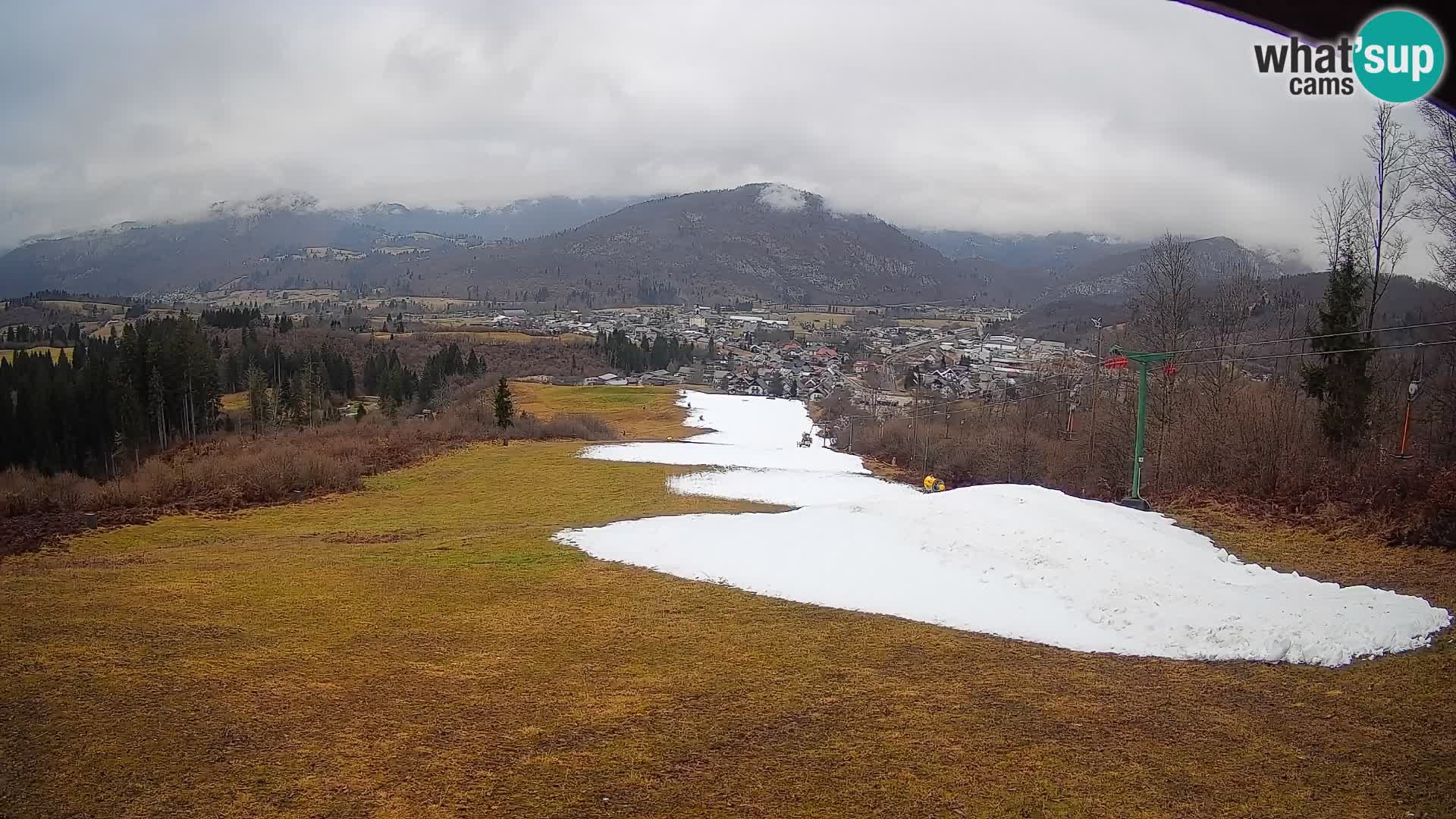 Cámara en vivo Bohinjska Bistrica – Vista en directo desde la estación de esquí Kozji Hrbet