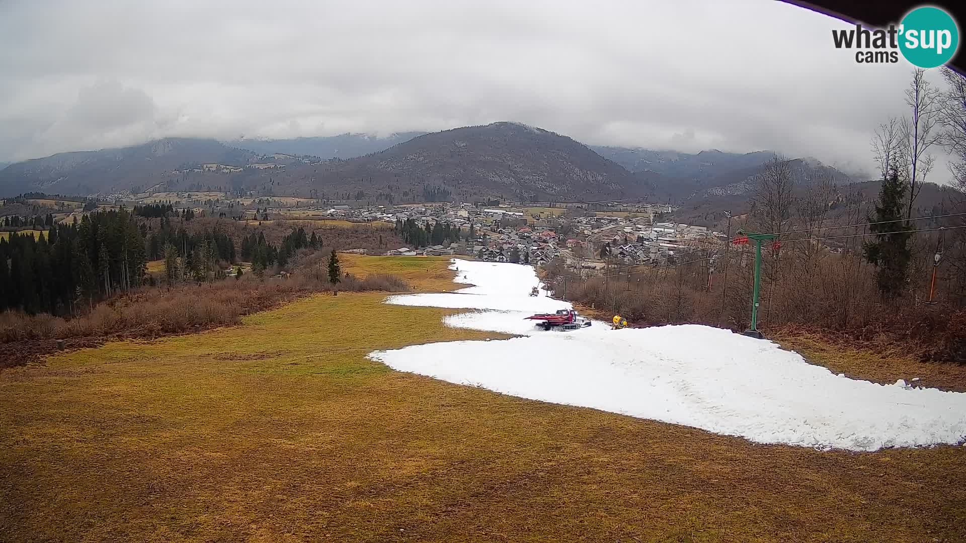 Webcam Bohinjska Bistrica – Live View from Kozji Hrbet Ski Station