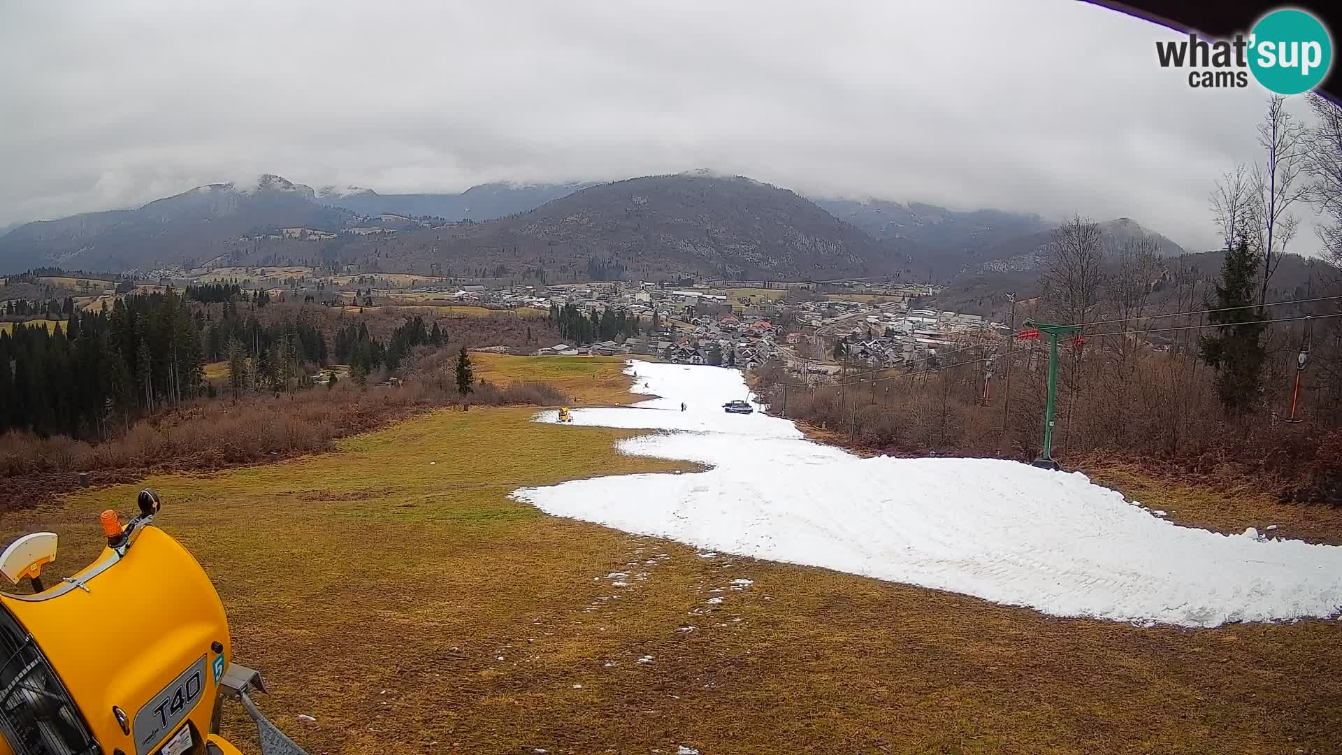 Webcam Bohinjska Bistrica – Live View from Kozji Hrbet Ski Station