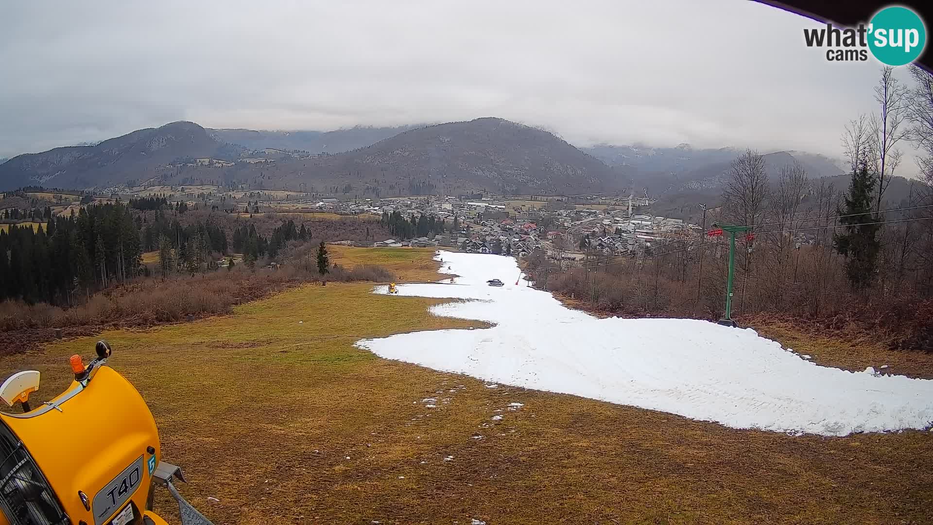 Webcam Bohinjska Bistrica – Vista live dalla stazione sciistica Kozji Hrbet