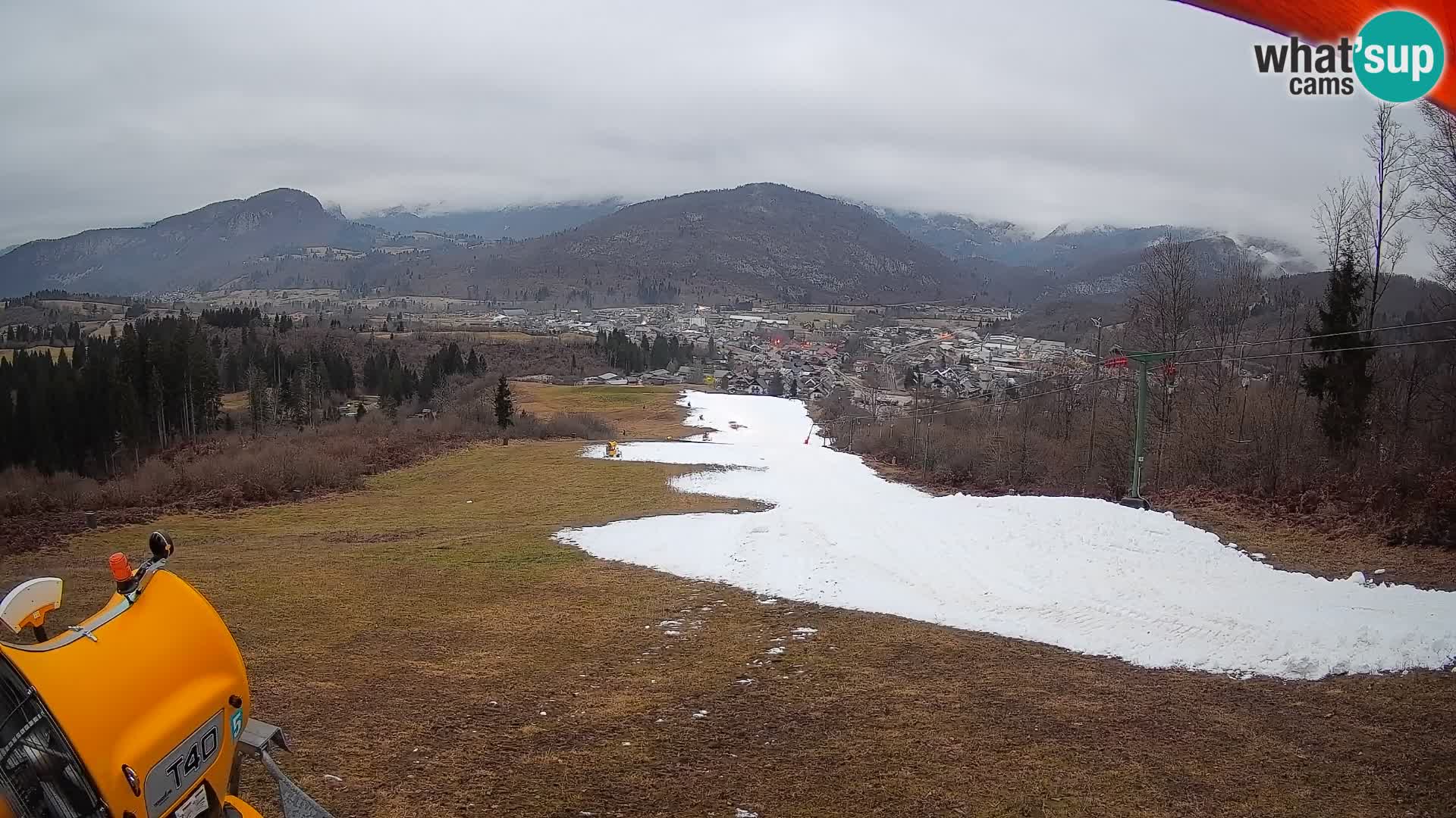 Cámara en vivo Bohinjska Bistrica – Vista en directo desde la estación de esquí Kozji Hrbet
