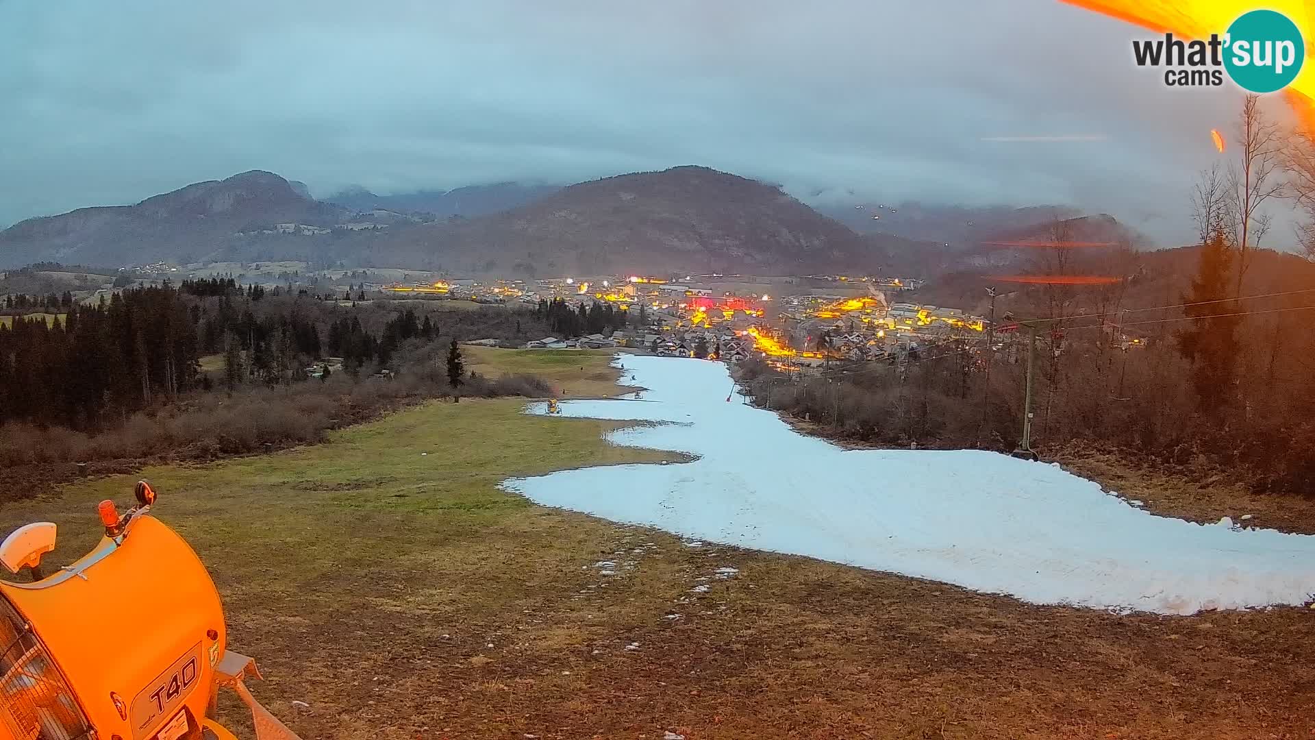 Webcam Bohinjska Bistrica – Vista live dalla stazione sciistica Kozji Hrbet