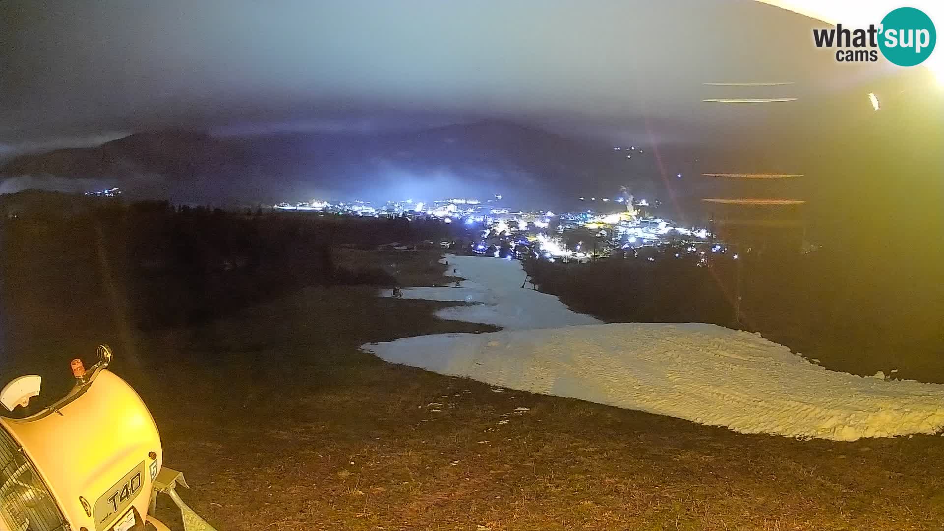 Spletna kamera Bohinjska Bistrica – Pogled v živo s smučišča Kozji Hrbet