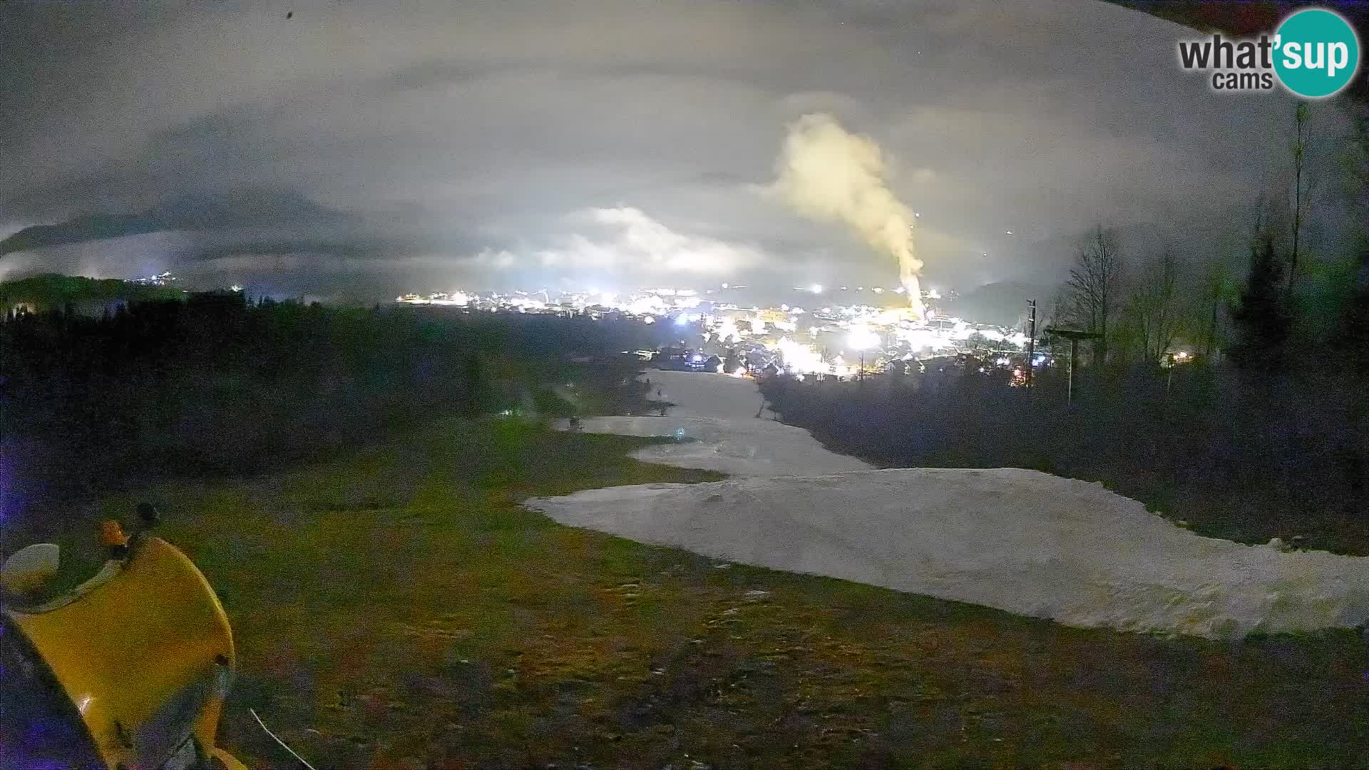 Webcam Bohinjska Bistrica – Live View from Kozji Hrbet Ski Station