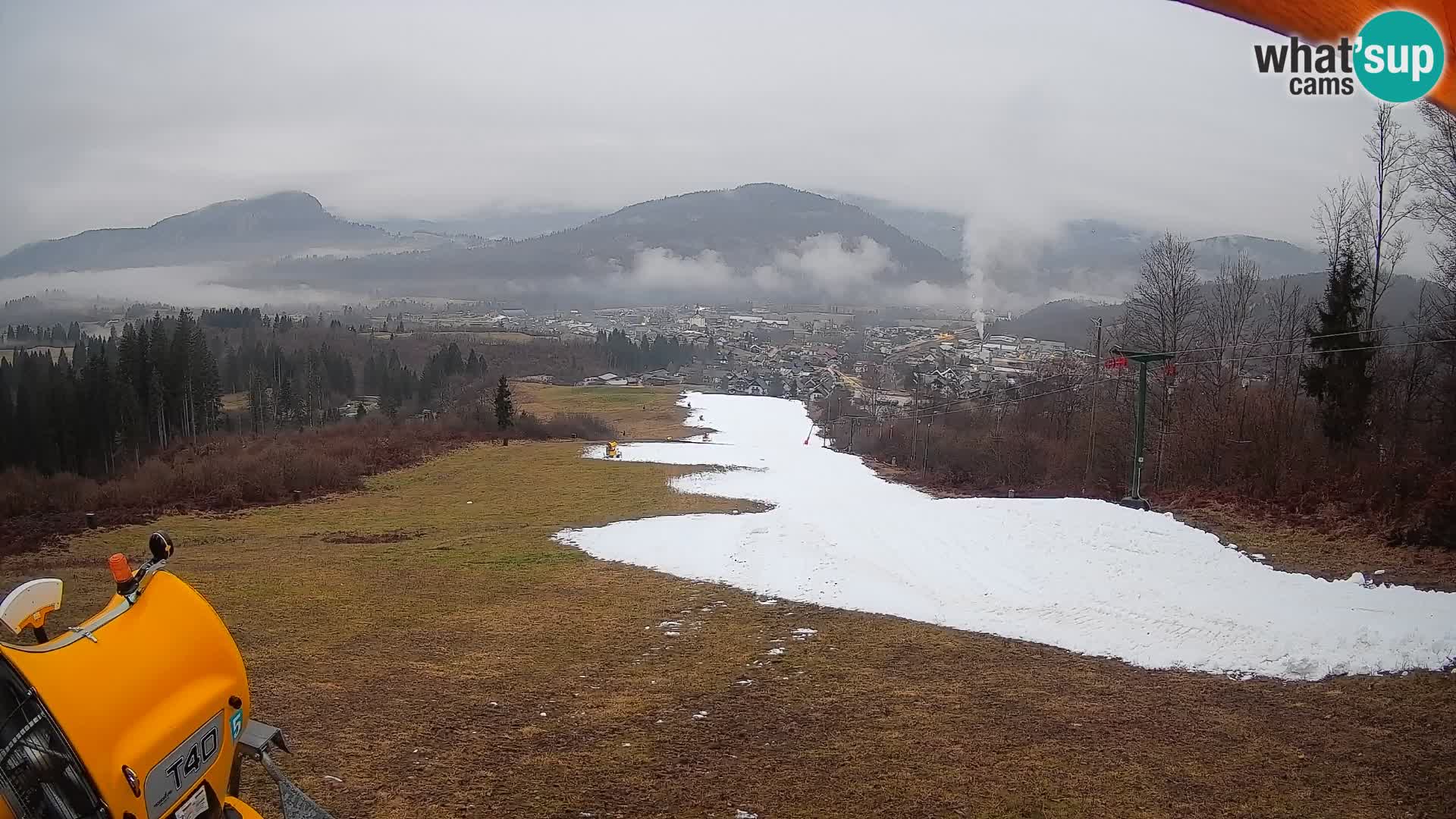 Webcam Bohinjska Bistrica – Live View from Kozji Hrbet Ski Station