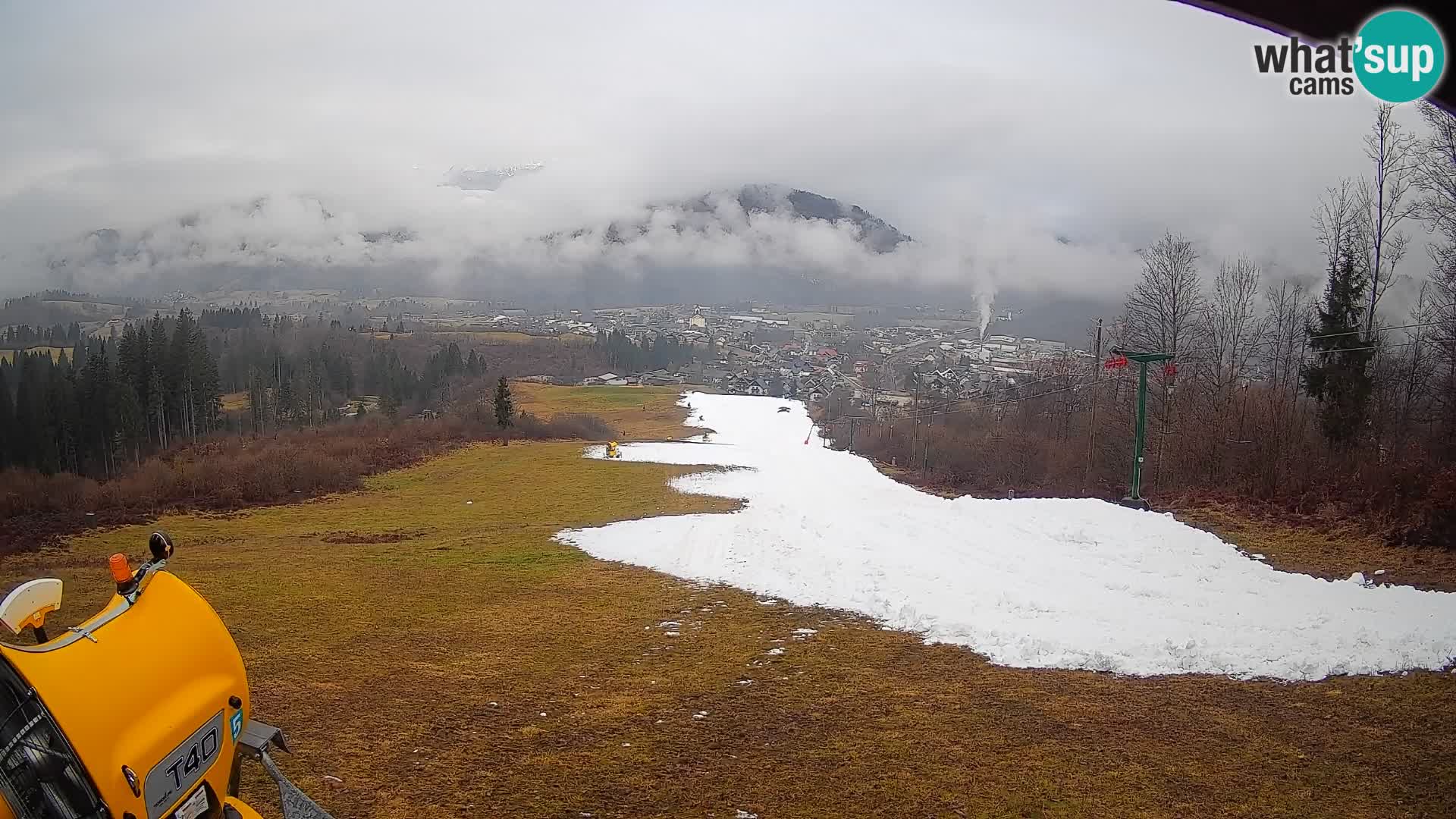 Webcam Bohinjska Bistrica – Vista live dalla stazione sciistica Kozji Hrbet