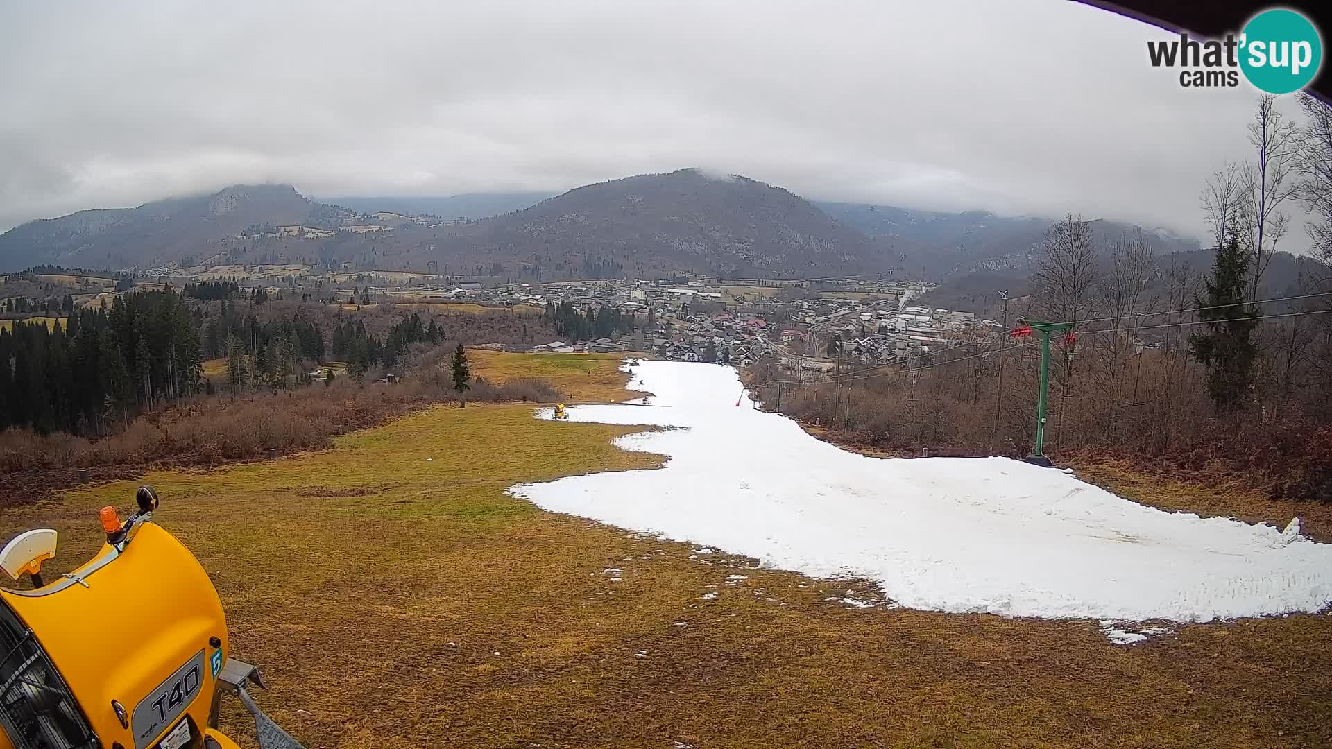 Webcam Bohinjska Bistrica – Vista live dalla stazione sciistica Kozji Hrbet