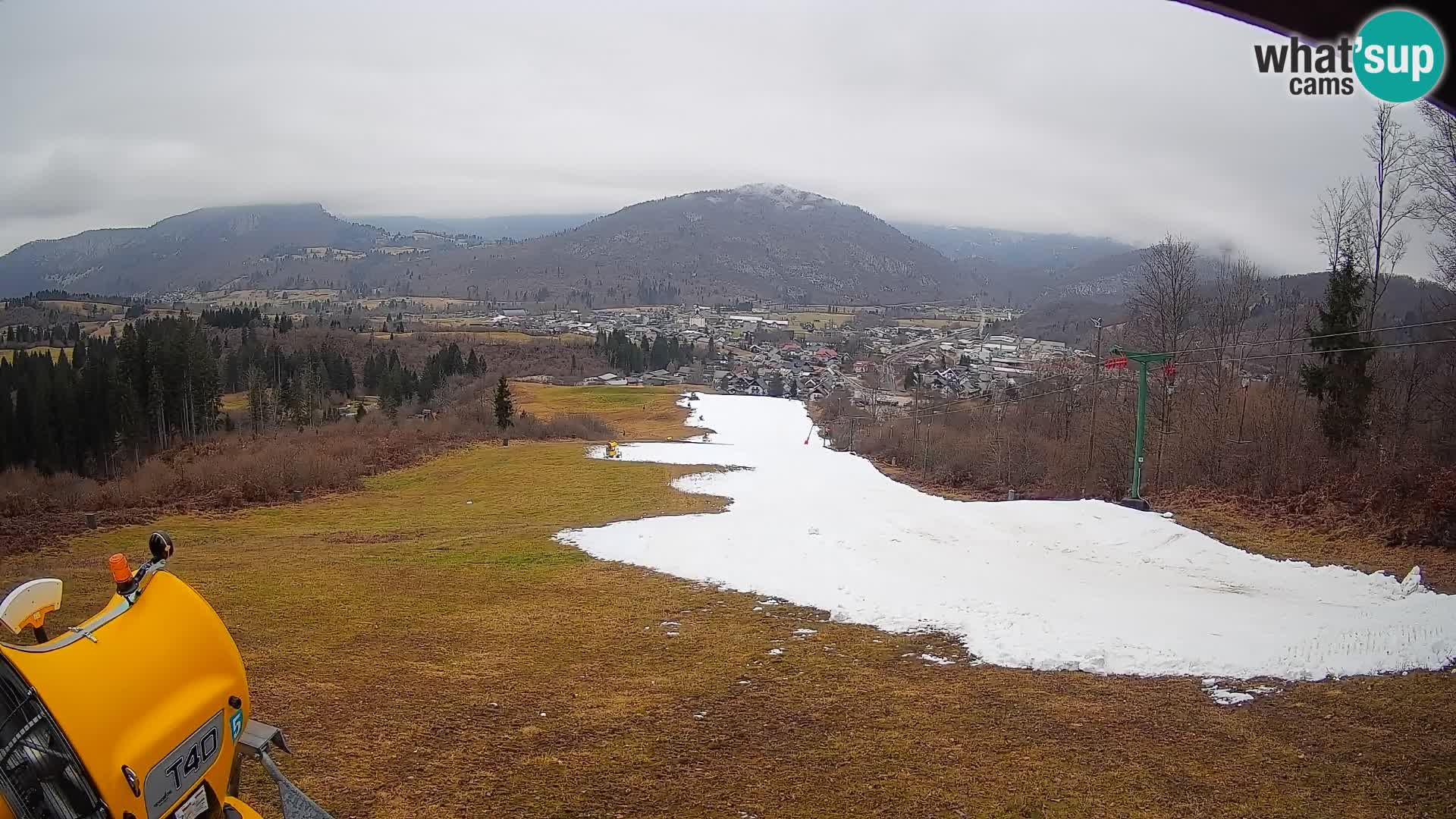 Webcam Bohinjska Bistrica – Live View from Kozji Hrbet Ski Station