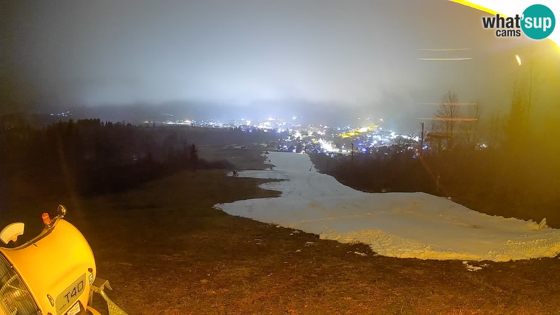 Kamera uživo Bohinjska Bistrica – Pogled u stvarnom vremenu sa skijališta Kozji Hrbet