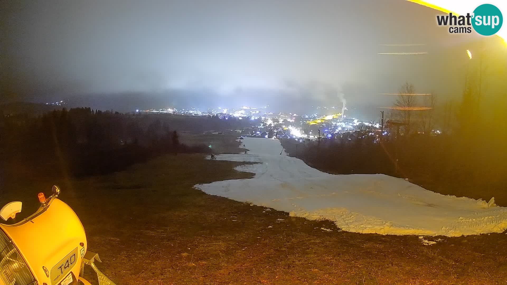 Kamera uživo Bohinjska Bistrica – Pogled u stvarnom vremenu sa skijališta Kozji Hrbet