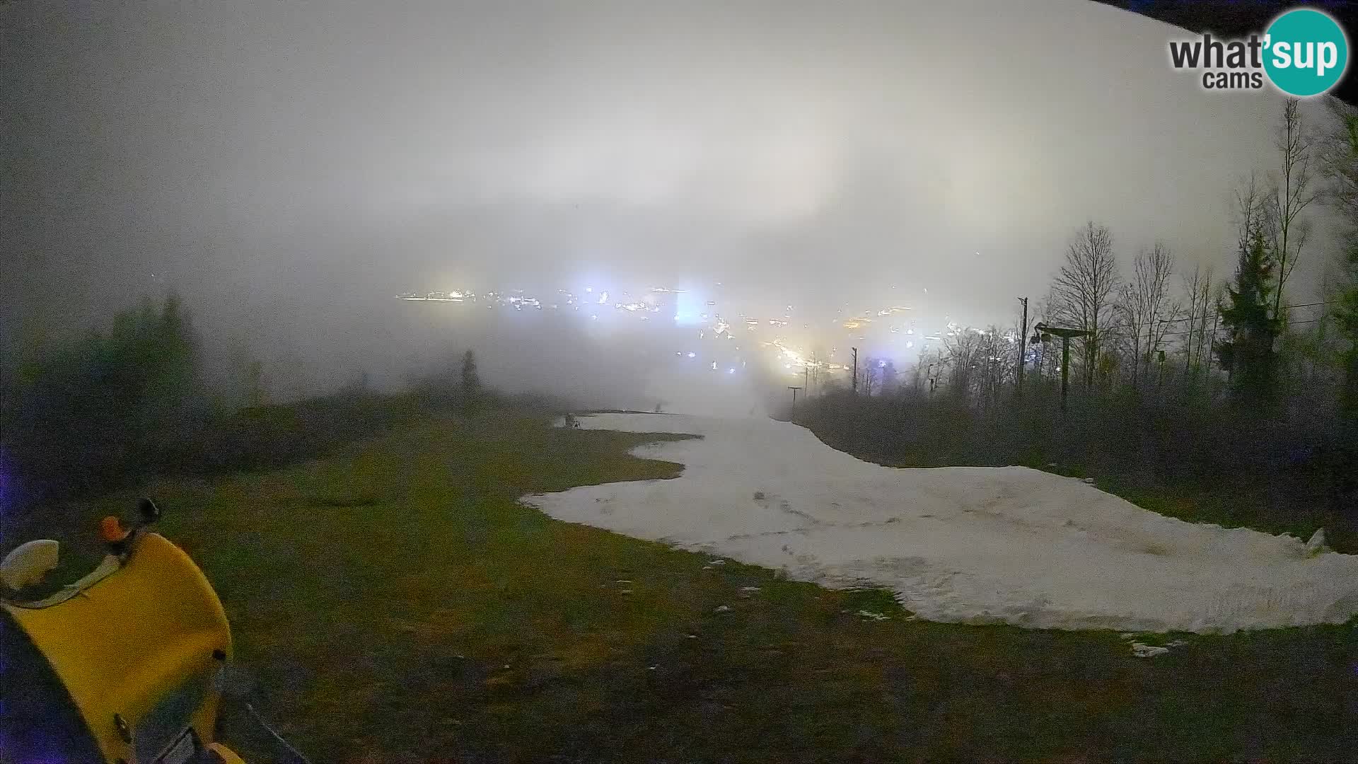 Kamera uživo Bohinjska Bistrica – Pogled u stvarnom vremenu sa skijališta Kozji Hrbet