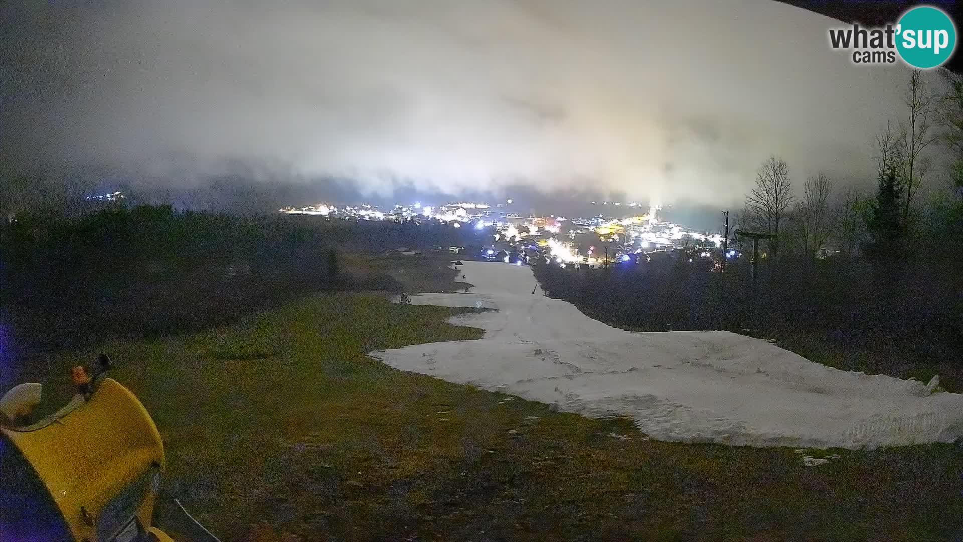 Kamera uživo Bohinjska Bistrica – Pogled u stvarnom vremenu sa skijališta Kozji Hrbet