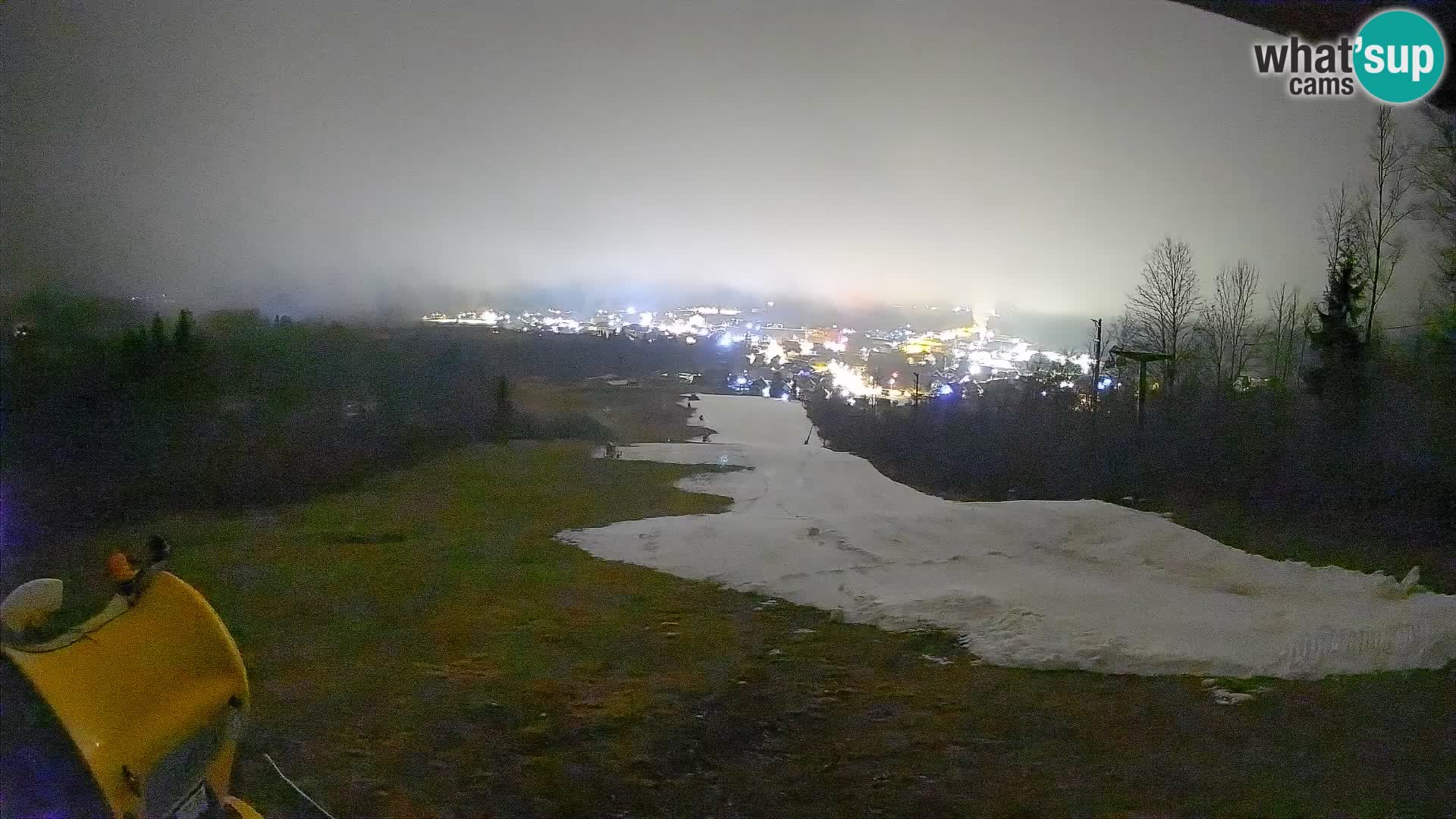 Kamera uživo Bohinjska Bistrica – Pogled u stvarnom vremenu sa skijališta Kozji Hrbet