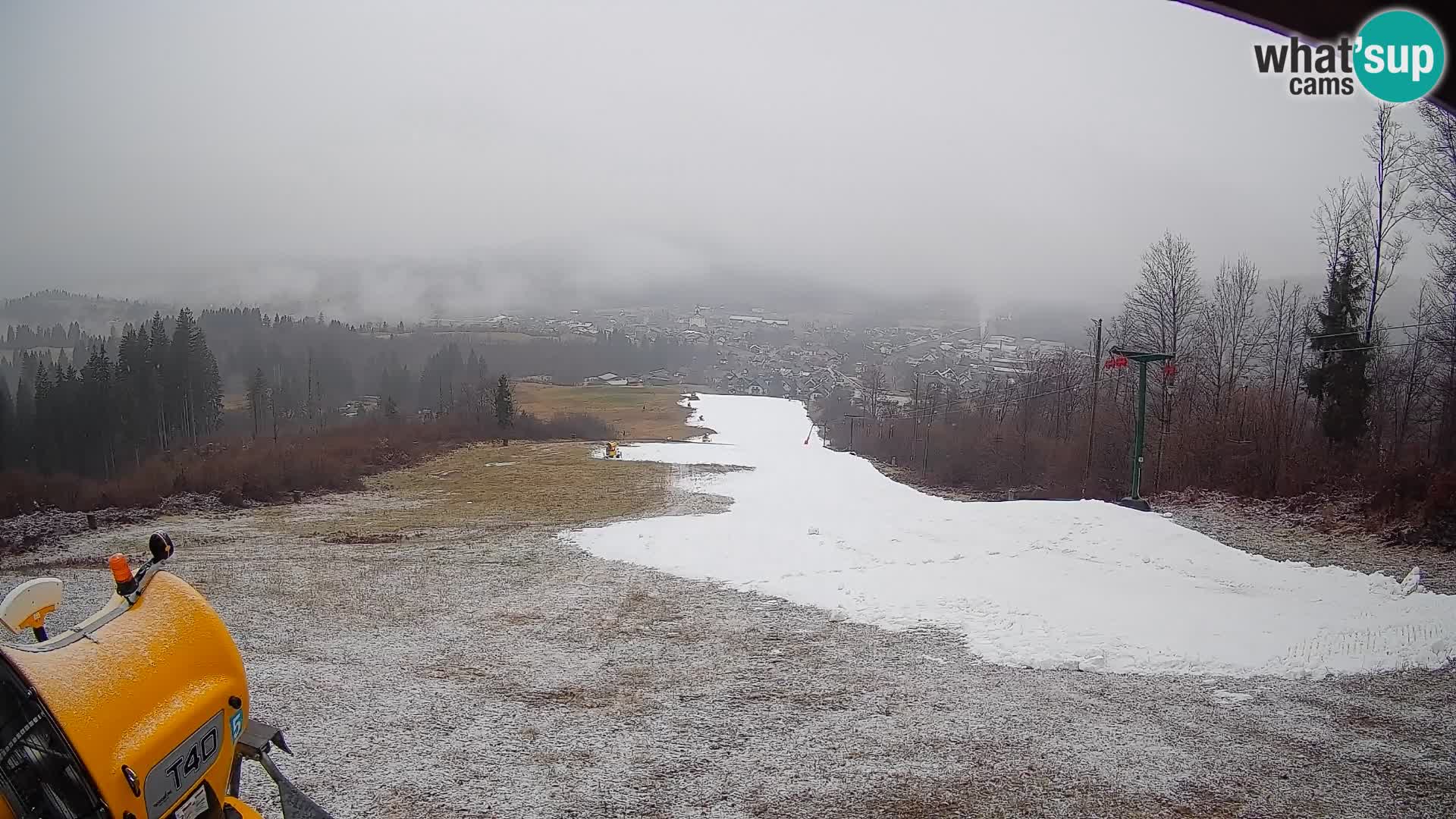 Webcam Bohinjska Bistrica – Vista live dalla stazione sciistica Kozji Hrbet