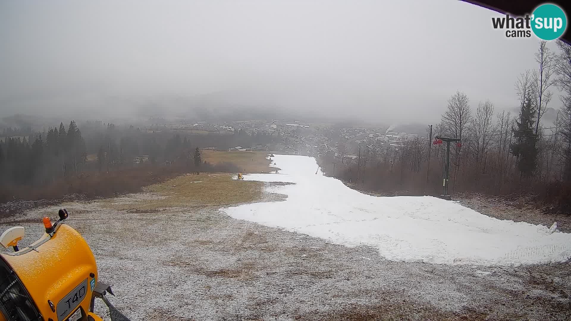 Webcam Bohinjska Bistrica – Vista live dalla stazione sciistica Kozji Hrbet