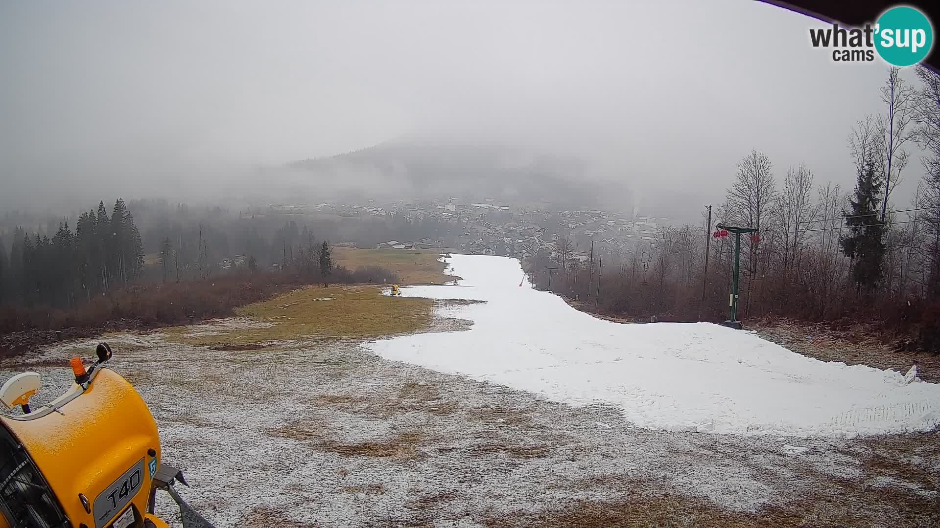 Webcam Bohinjska Bistrica – Vista live dalla stazione sciistica Kozji Hrbet