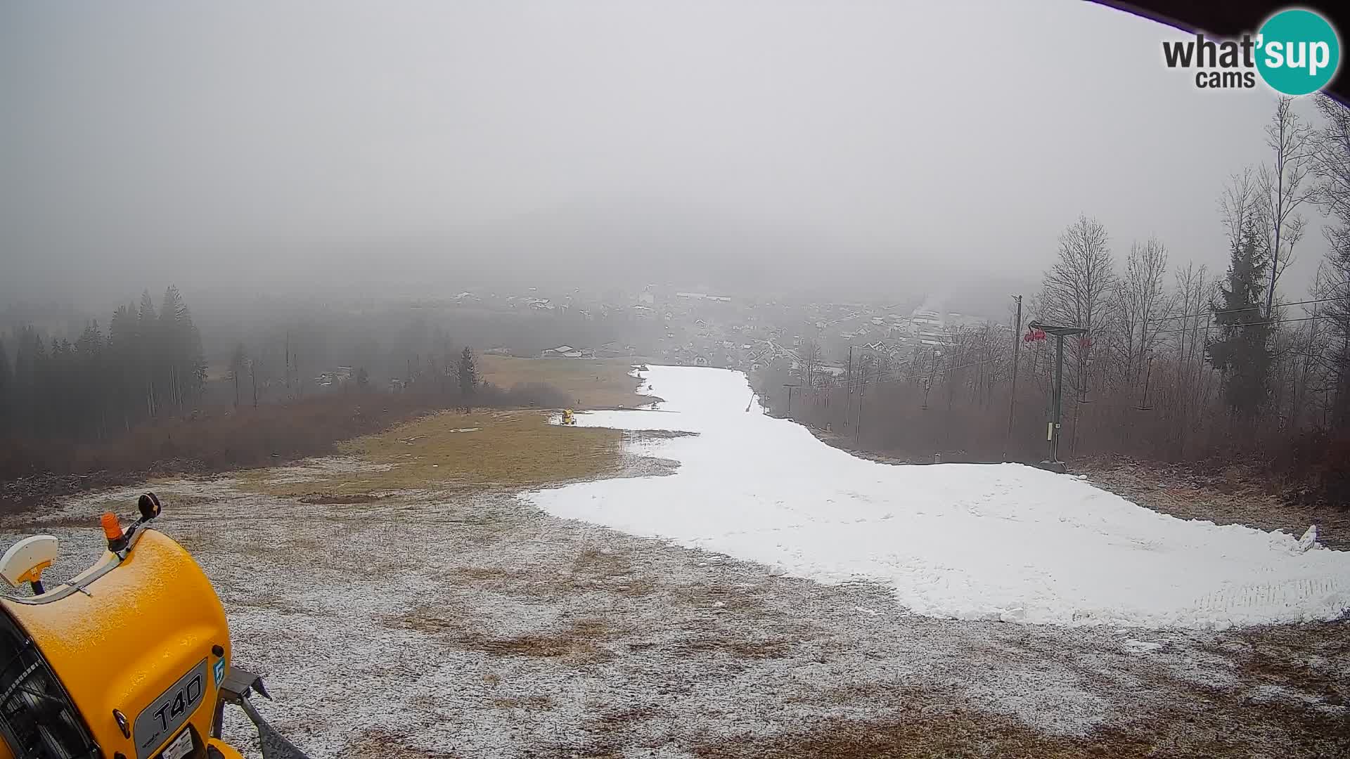 Webcam Bohinjska Bistrica – Vue en direct depuis la station de ski Kozji Hrbet