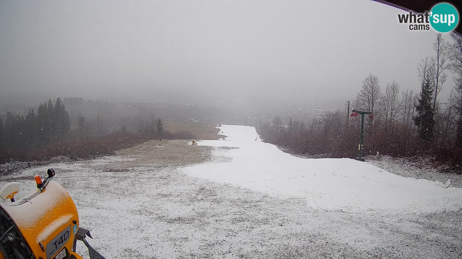 Webcam Bohinjska Bistrica – Live View from Kozji Hrbet Ski Station