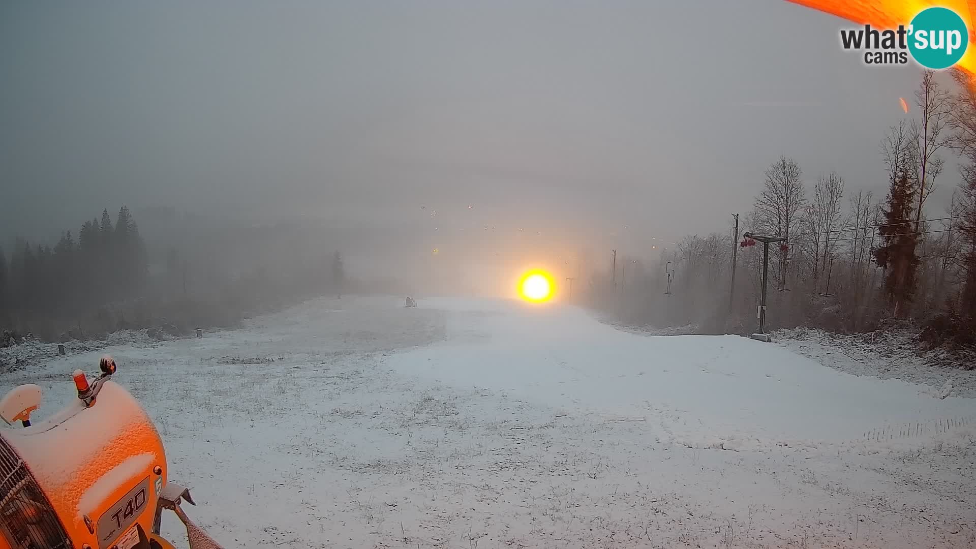 Webcam Bohinjska Bistrica – Live View from Kozji Hrbet Ski Station