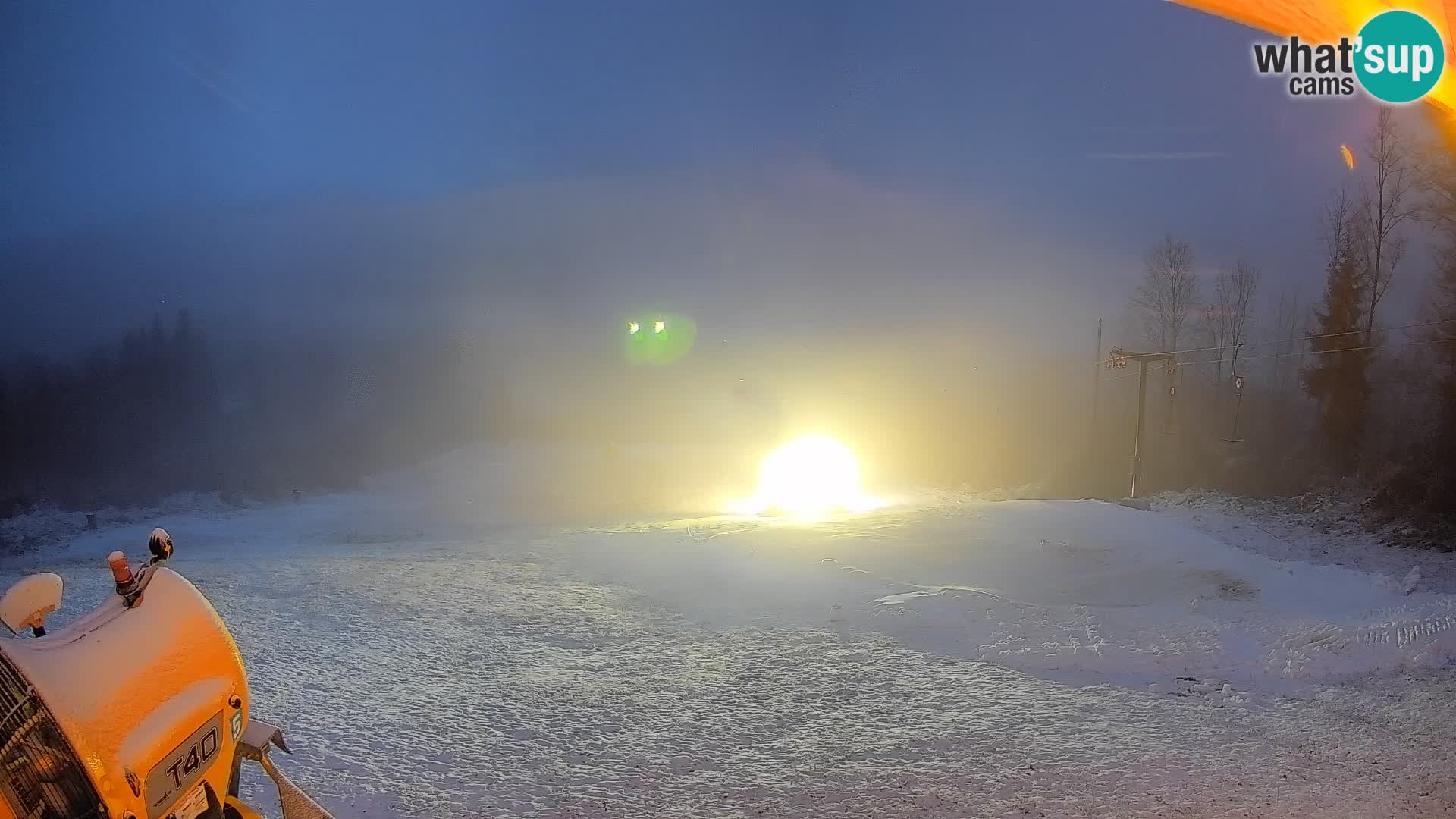 Webcam Bohinjska Bistrica – Live View from Kozji Hrbet Ski Station