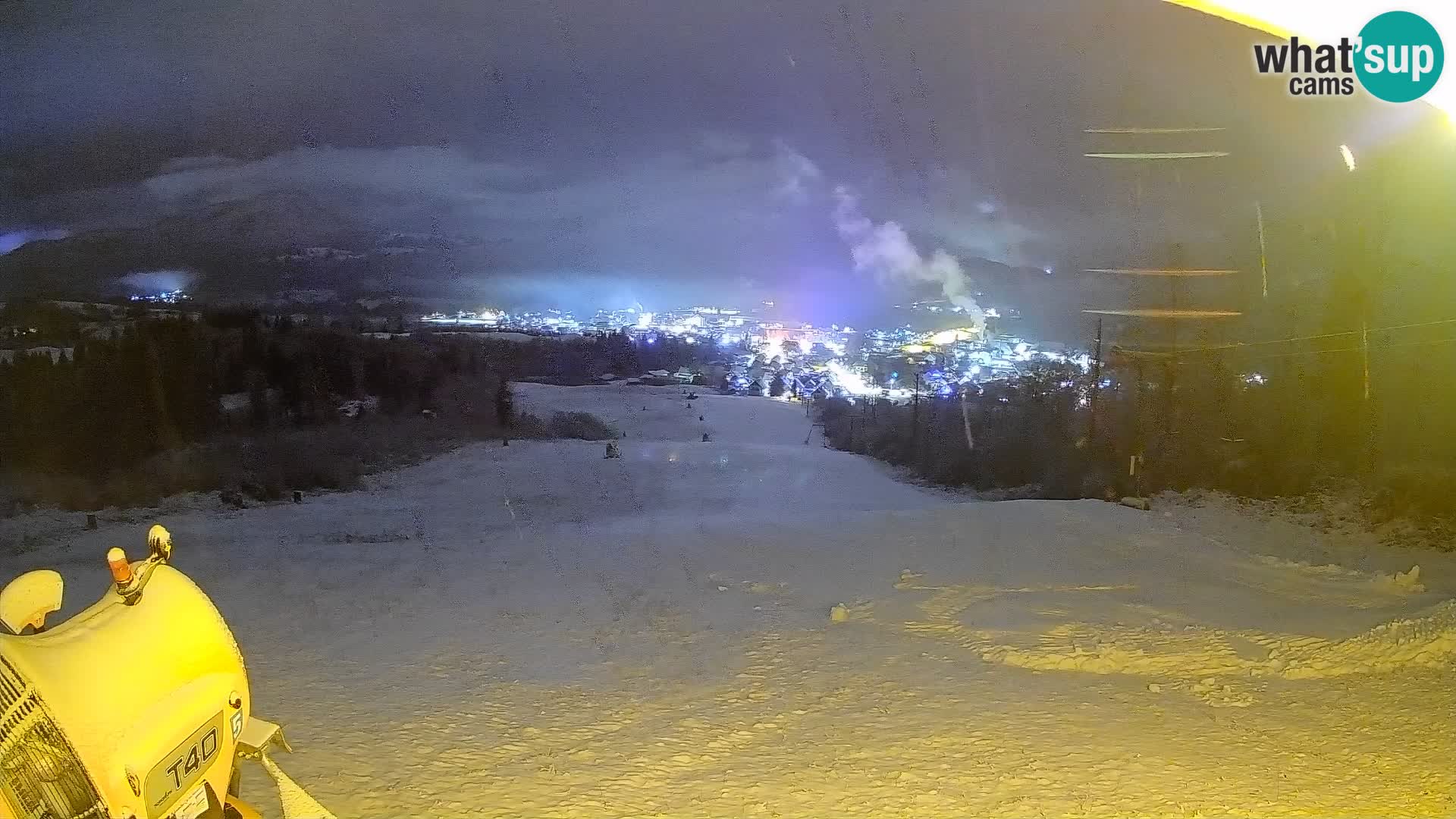 Webcam Bohinjska Bistrica – Live View from Kozji Hrbet Ski Station