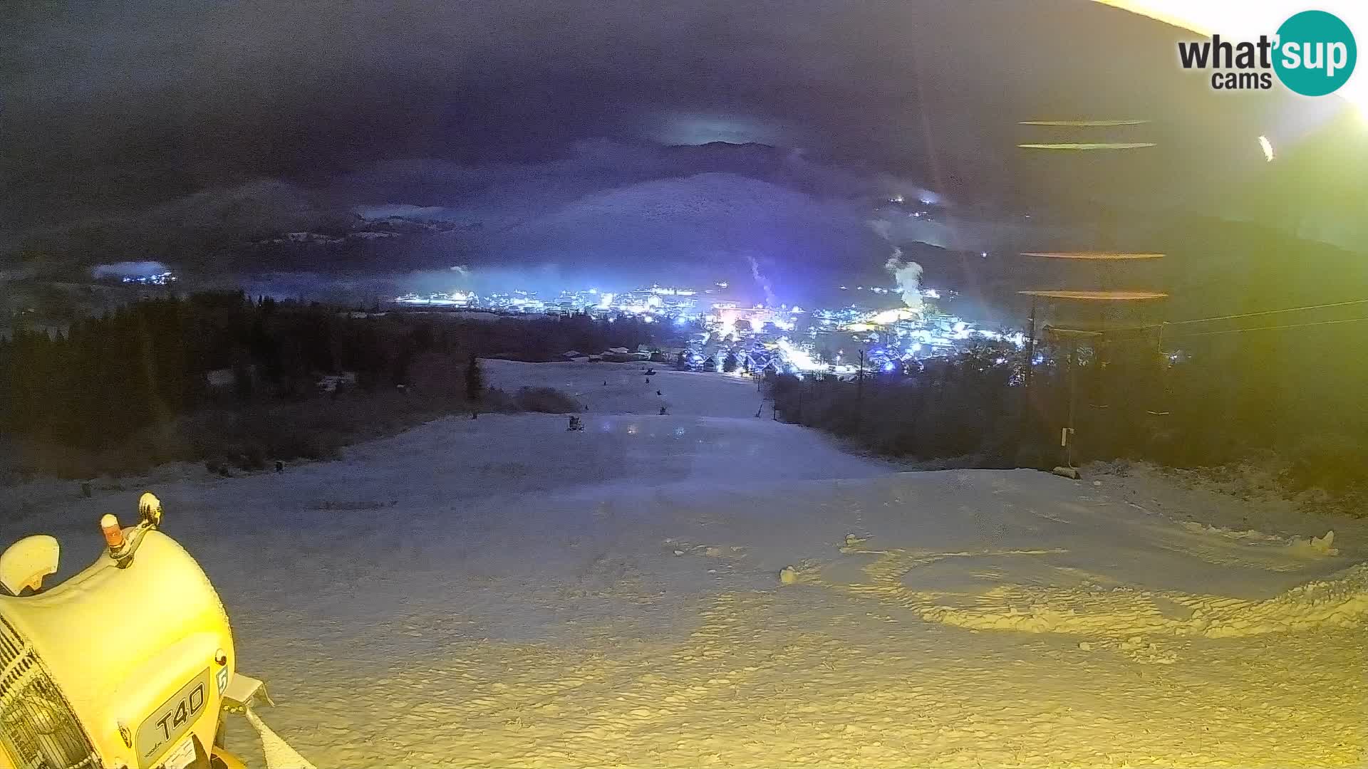 Webcam Bohinjska Bistrica – Vista live dalla stazione sciistica Kozji Hrbet