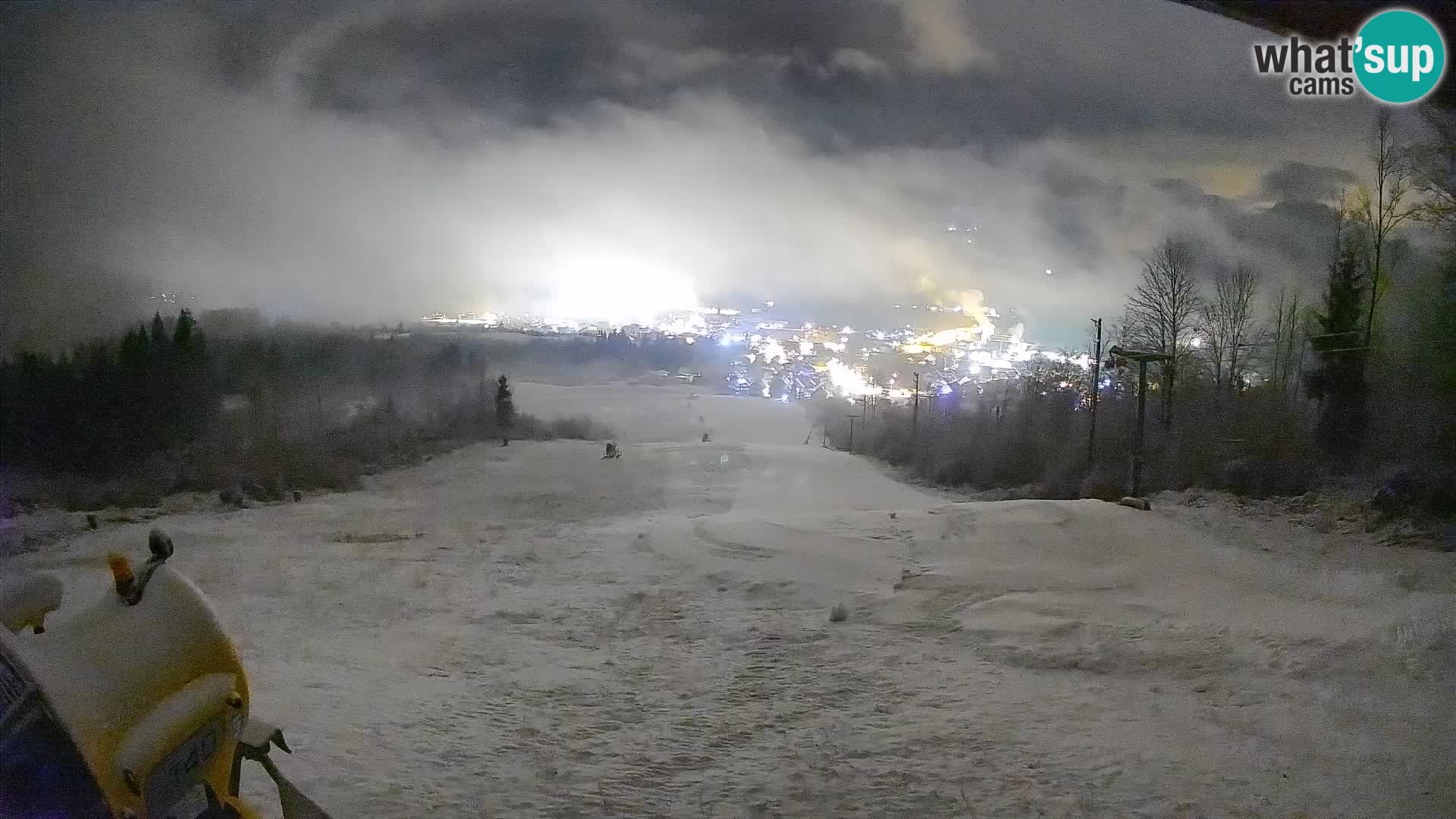 Webcam Bohinjska Bistrica – Vista live dalla stazione sciistica Kozji Hrbet