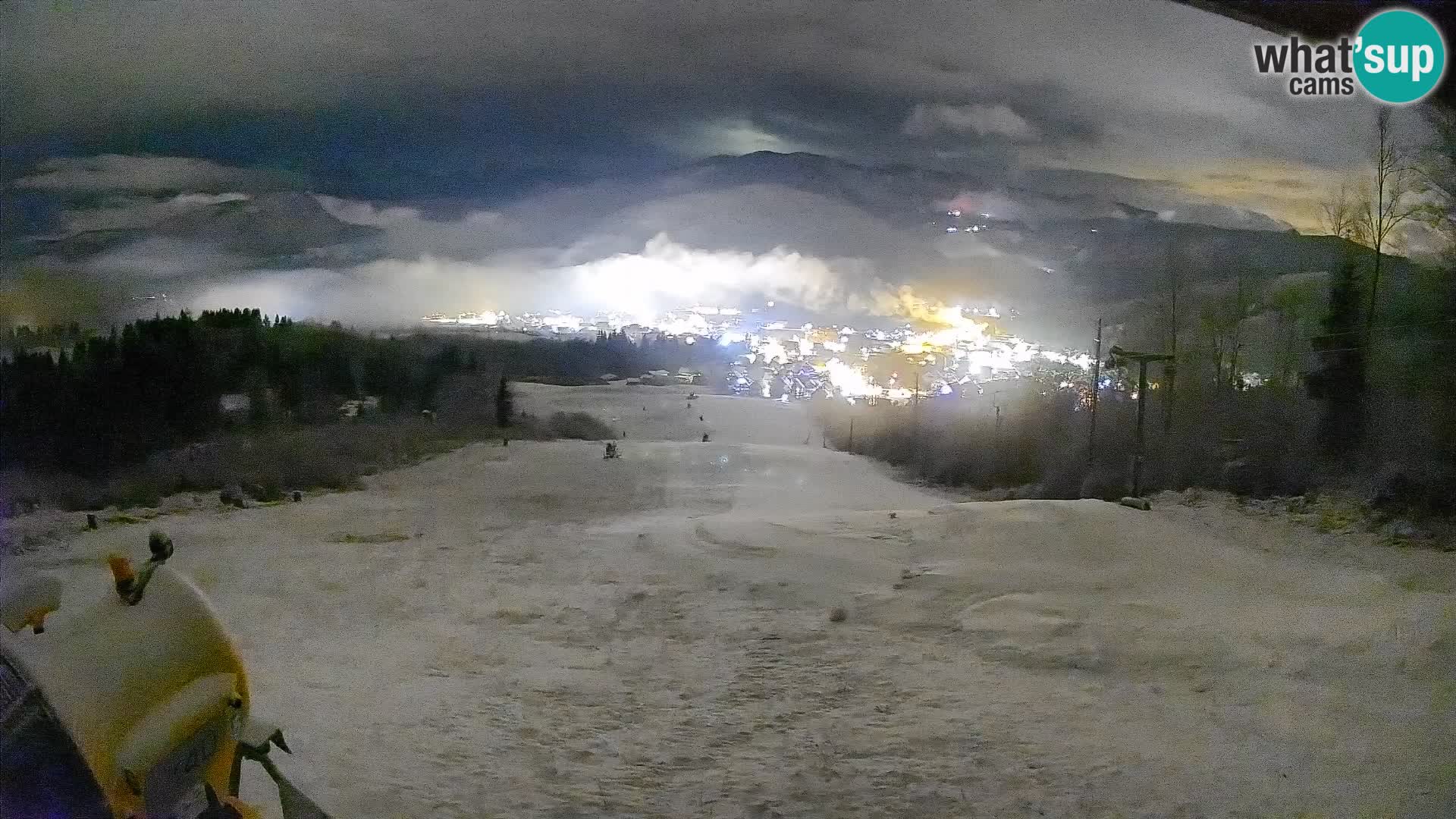 Webcam Bohinjska Bistrica – Live View from Kozji Hrbet Ski Station