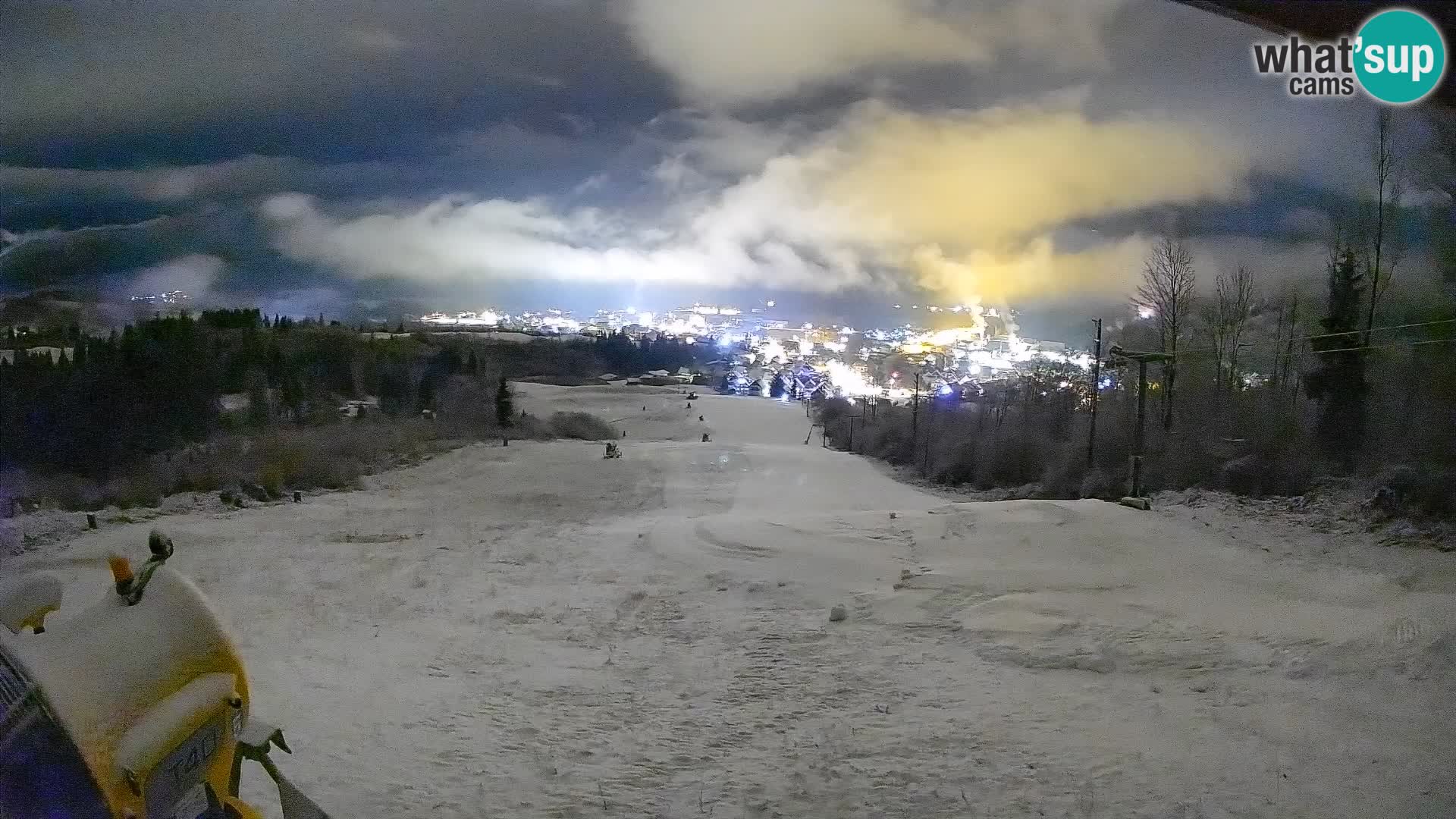 Webcam Bohinjska Bistrica – Live View from Kozji Hrbet Ski Station