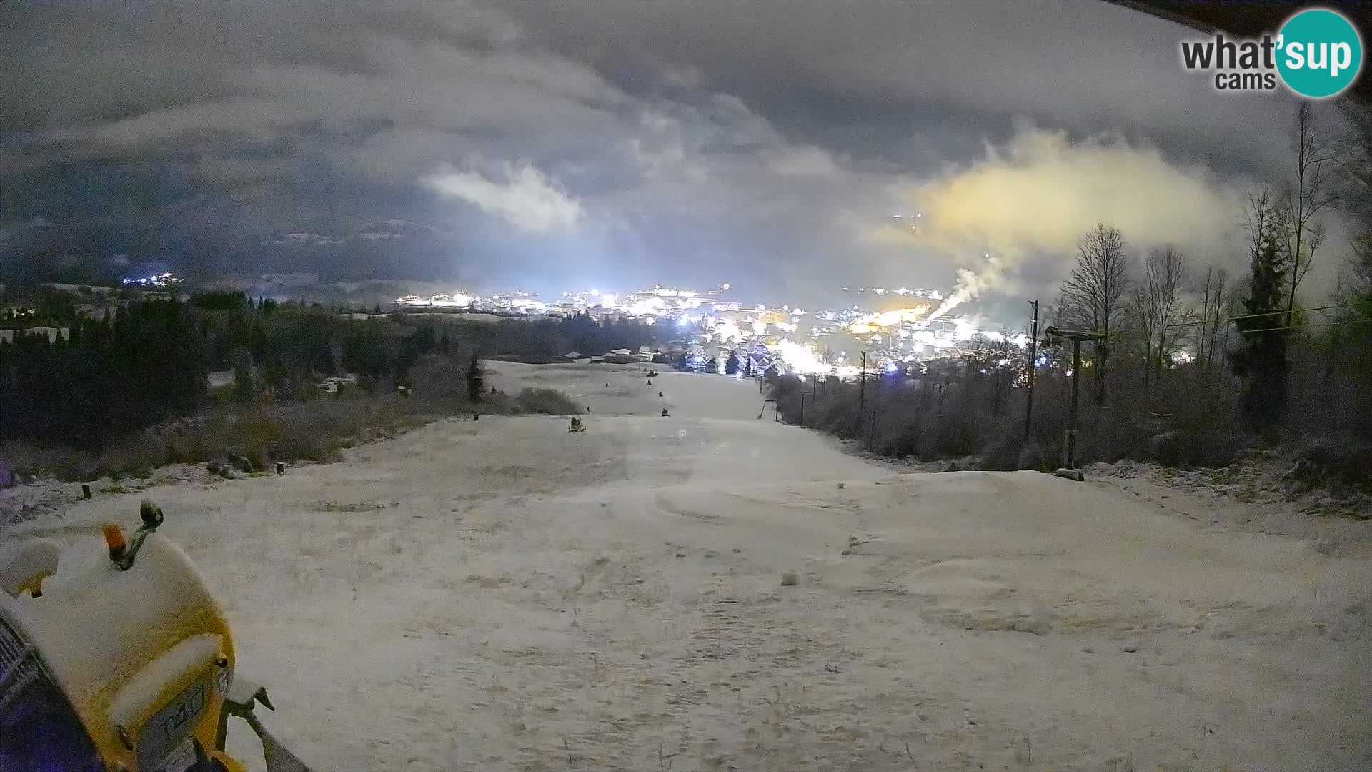 Kamera uživo Bohinjska Bistrica – Pogled u stvarnom vremenu sa skijališta Kozji Hrbet