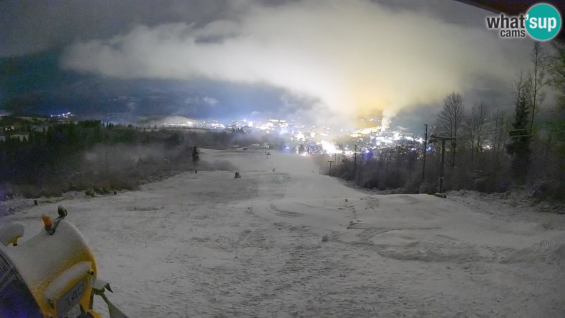 Webcam Bohinjska Bistrica – Live View from Kozji Hrbet Ski Station