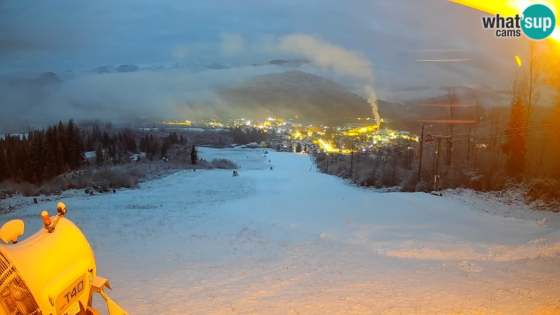 Webcam Bohinjska Bistrica – Live View from Kozji Hrbet Ski Station