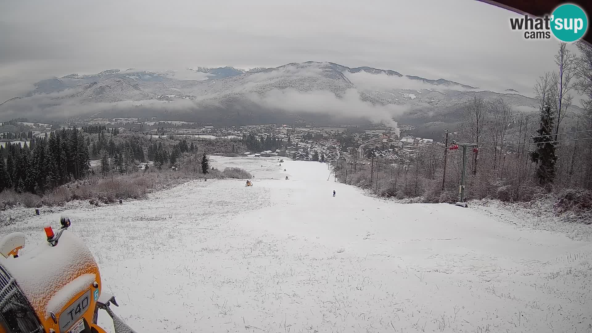 Webcam Bohinjska Bistrica – Live View from Kozji Hrbet Ski Station