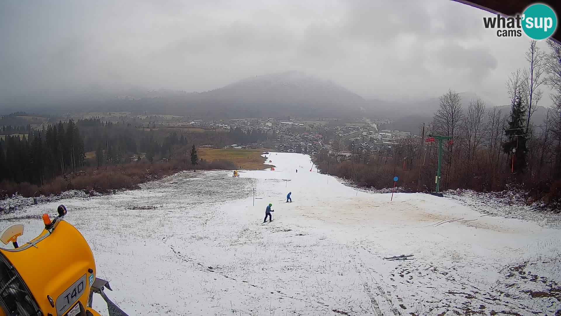 Webcam Bohinjska Bistrica – Live View from Kozji Hrbet Ski Station