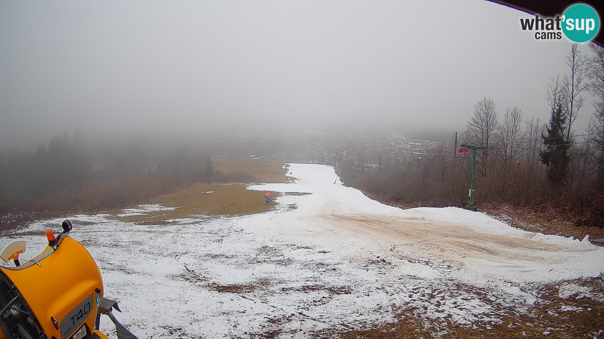 Webcam Bohinjska Bistrica – Vista live dalla stazione sciistica Kozji Hrbet