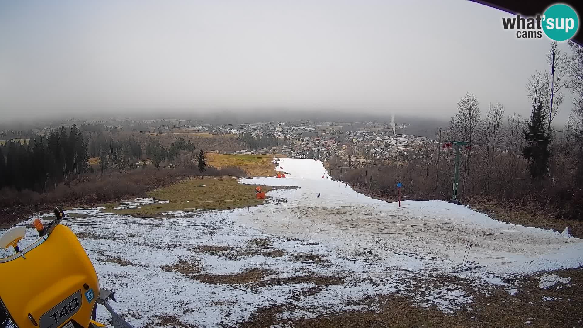 Webcam Bohinjska Bistrica – Live View from Kozji Hrbet Ski Station