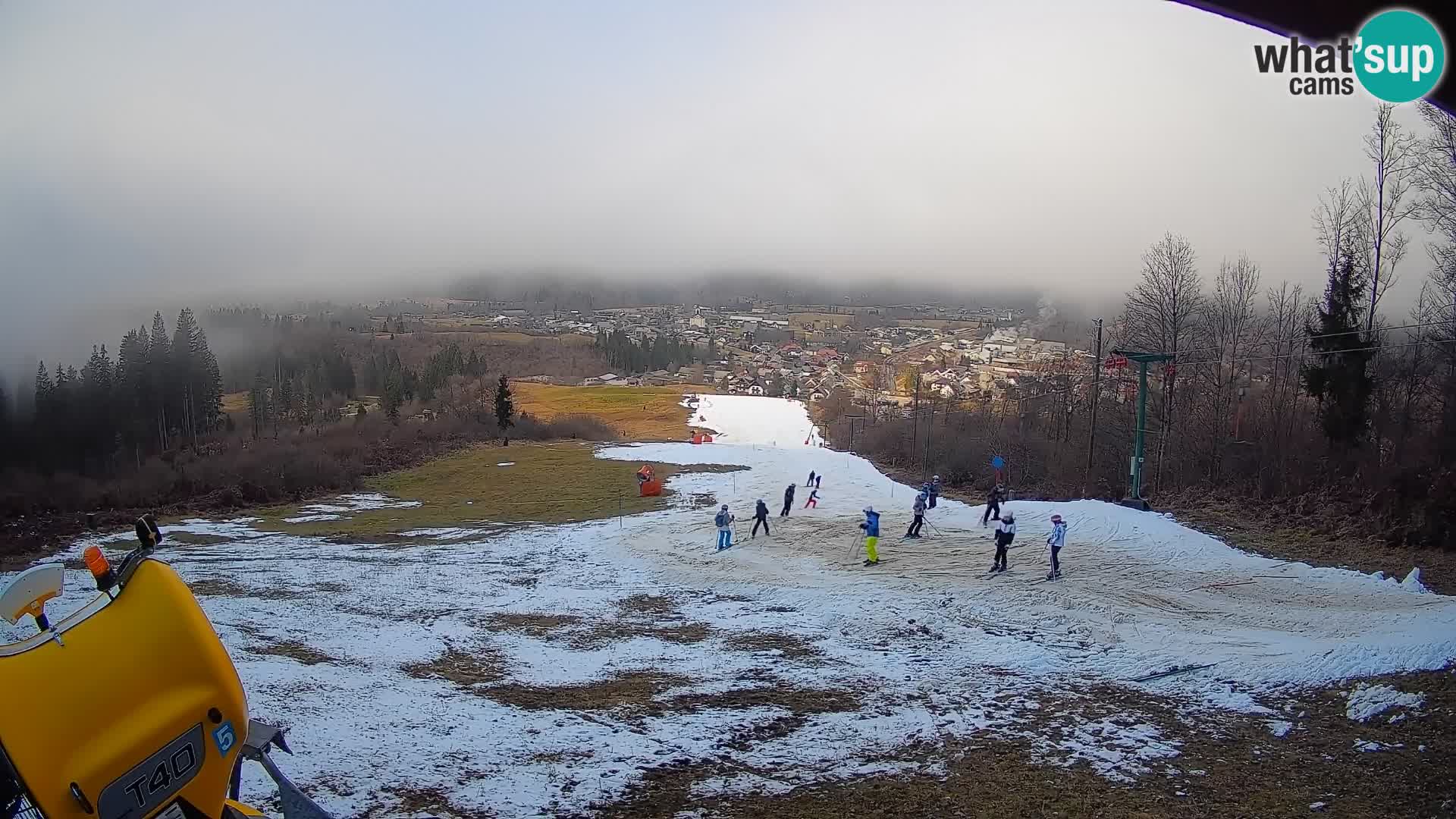 Webcam Bohinjska Bistrica – Vista live dalla stazione sciistica Kozji Hrbet