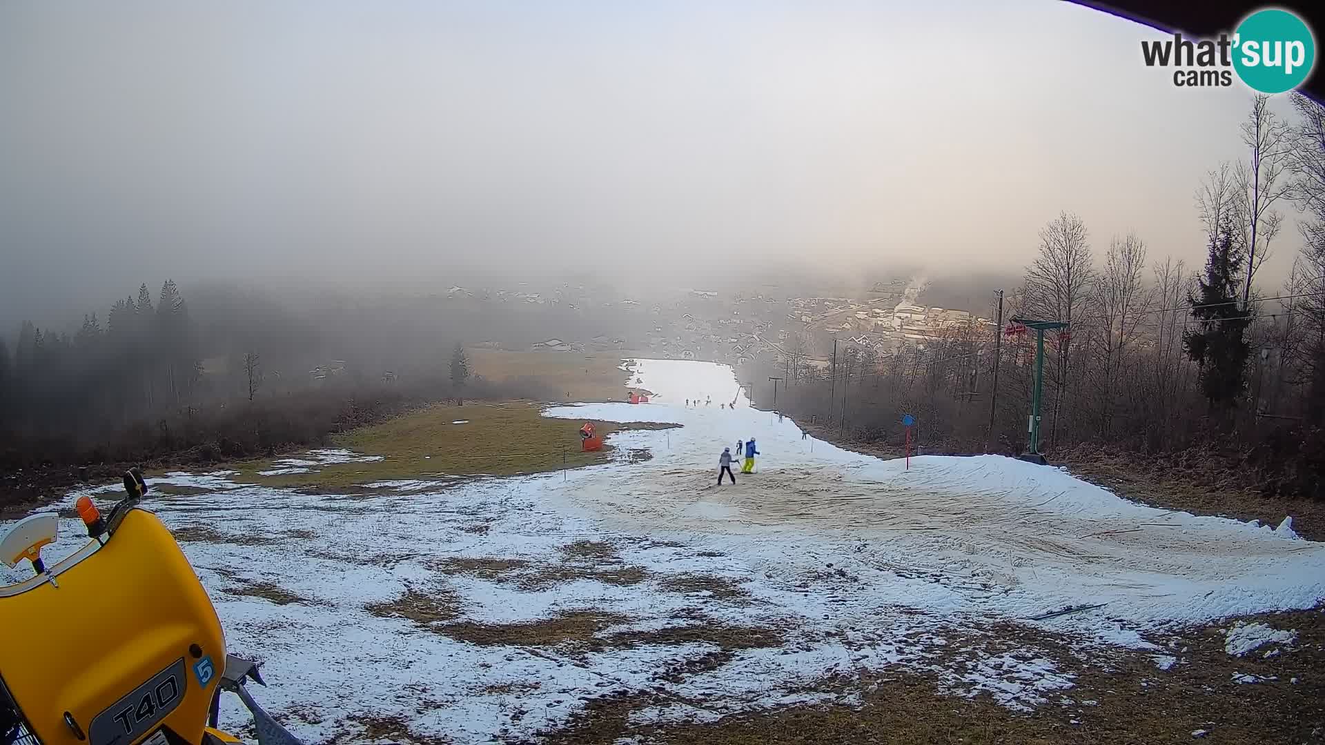 Webcam Bohinjska Bistrica – Live View from Kozji Hrbet Ski Station